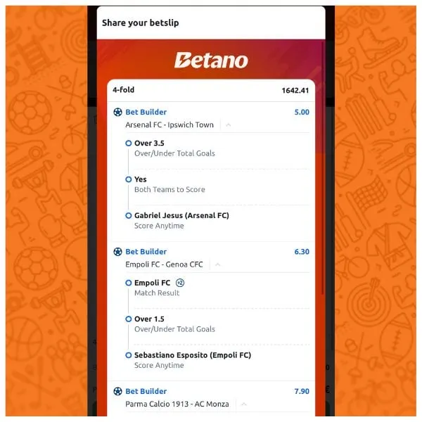 Betano review mobile app