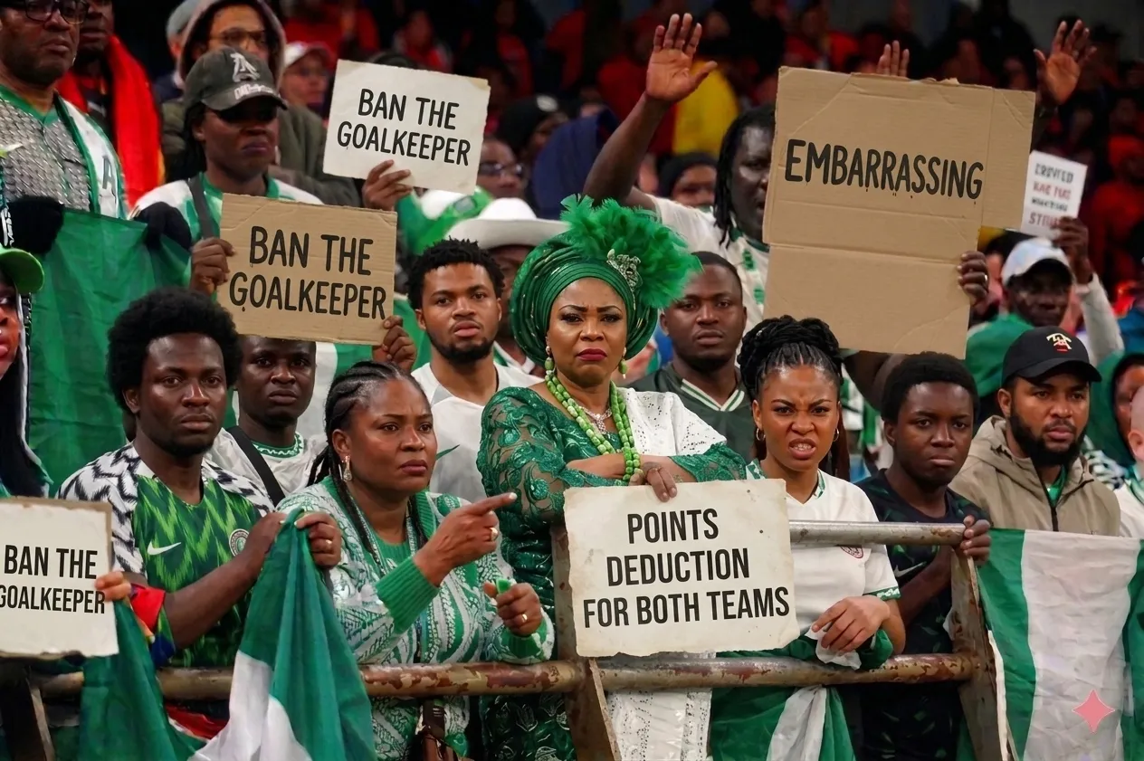 Nigerian fans Briga Atl&eacute;tico x Cruzeiro
