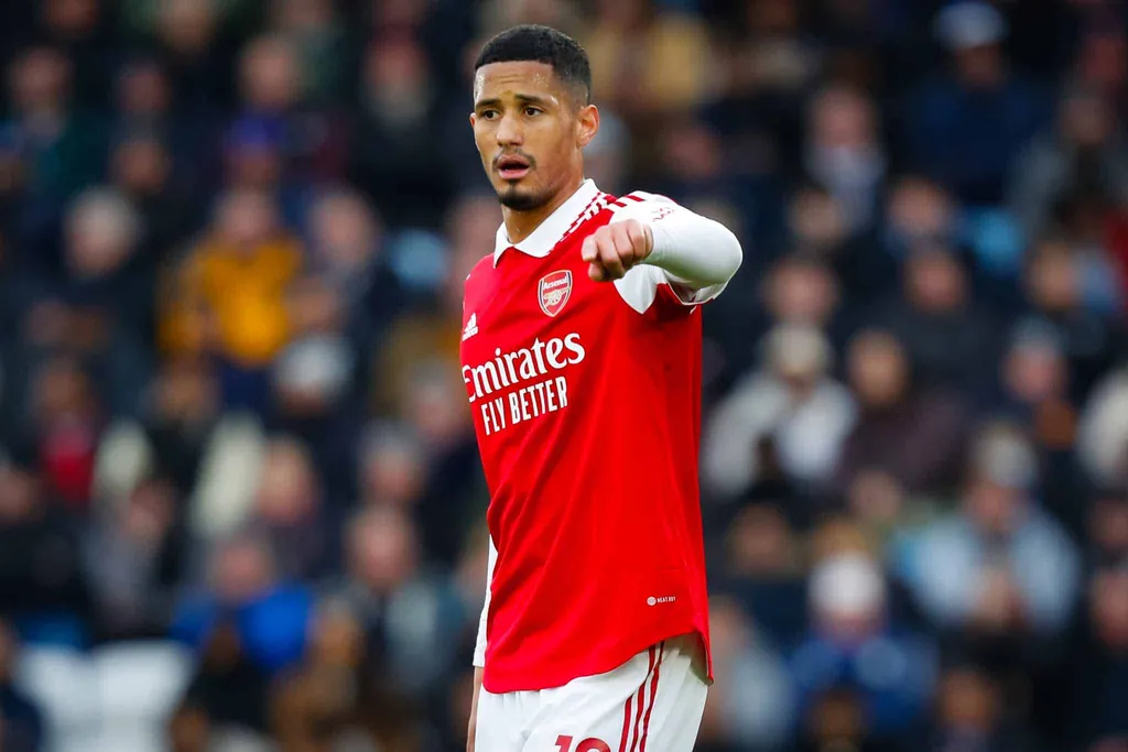 Arsenal defender William Saliba