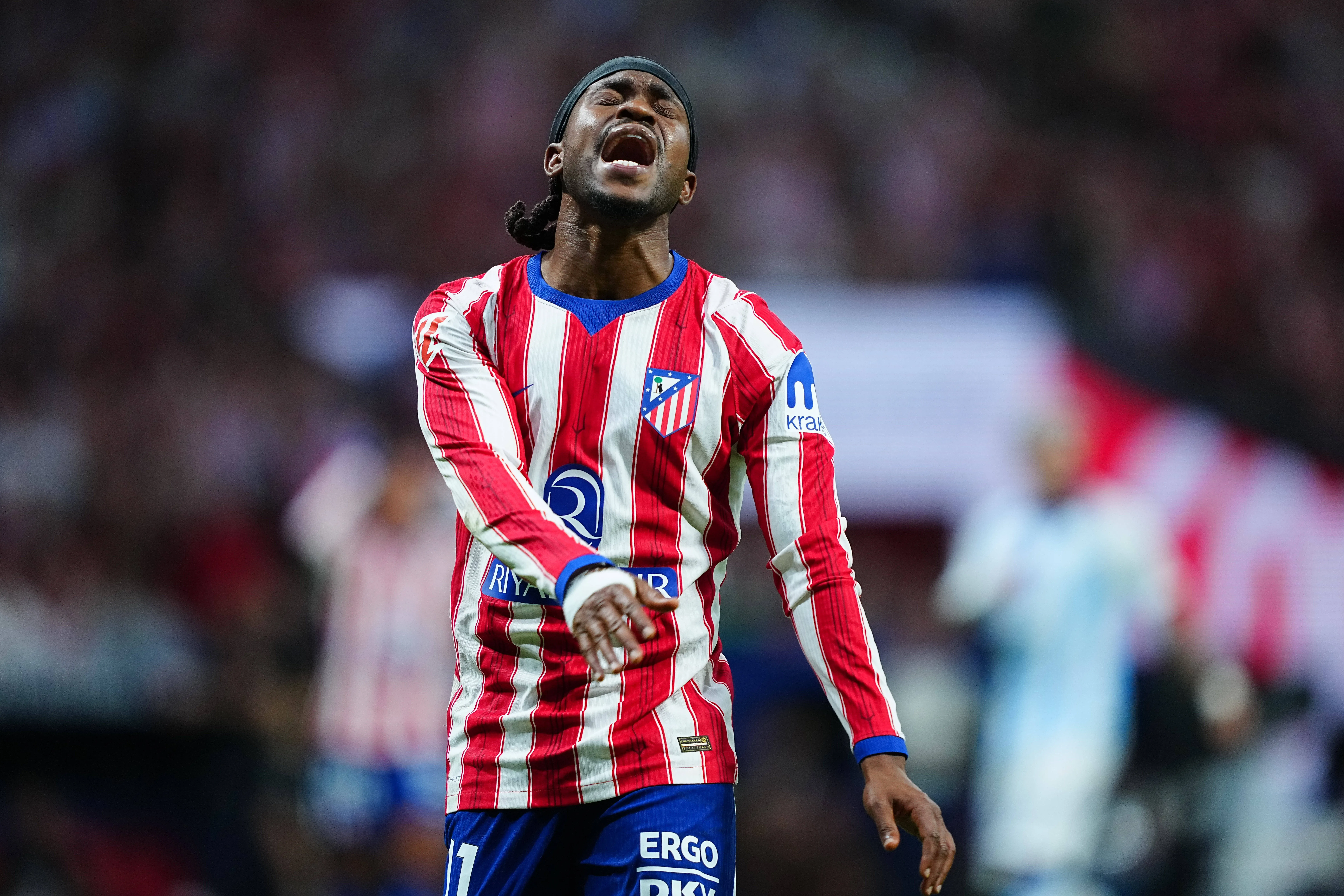 Atletico Madrid forward Ademola Lookman 