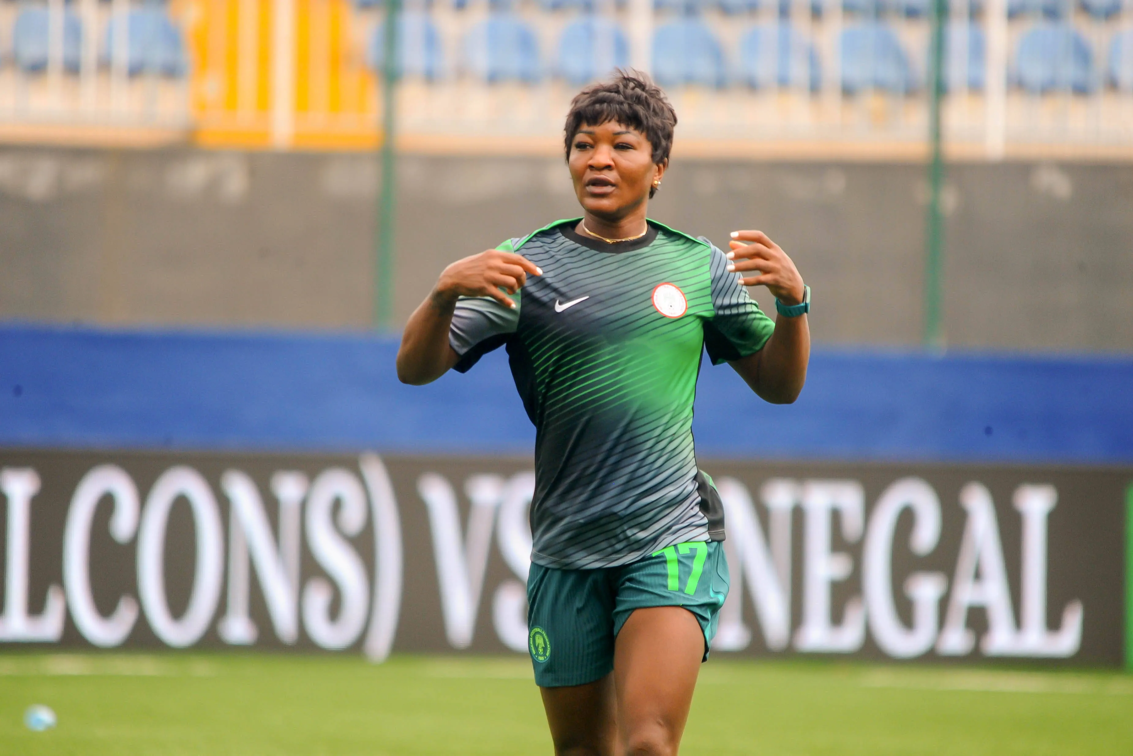 Ordega Francisca, Nigeria during the International Friendly, L&auml;nderspiel, Nationalmannschaft match between Senegal and Nigeria women at Remo Stadium on June 8, 2026 in Ikenne, Nigeria. 