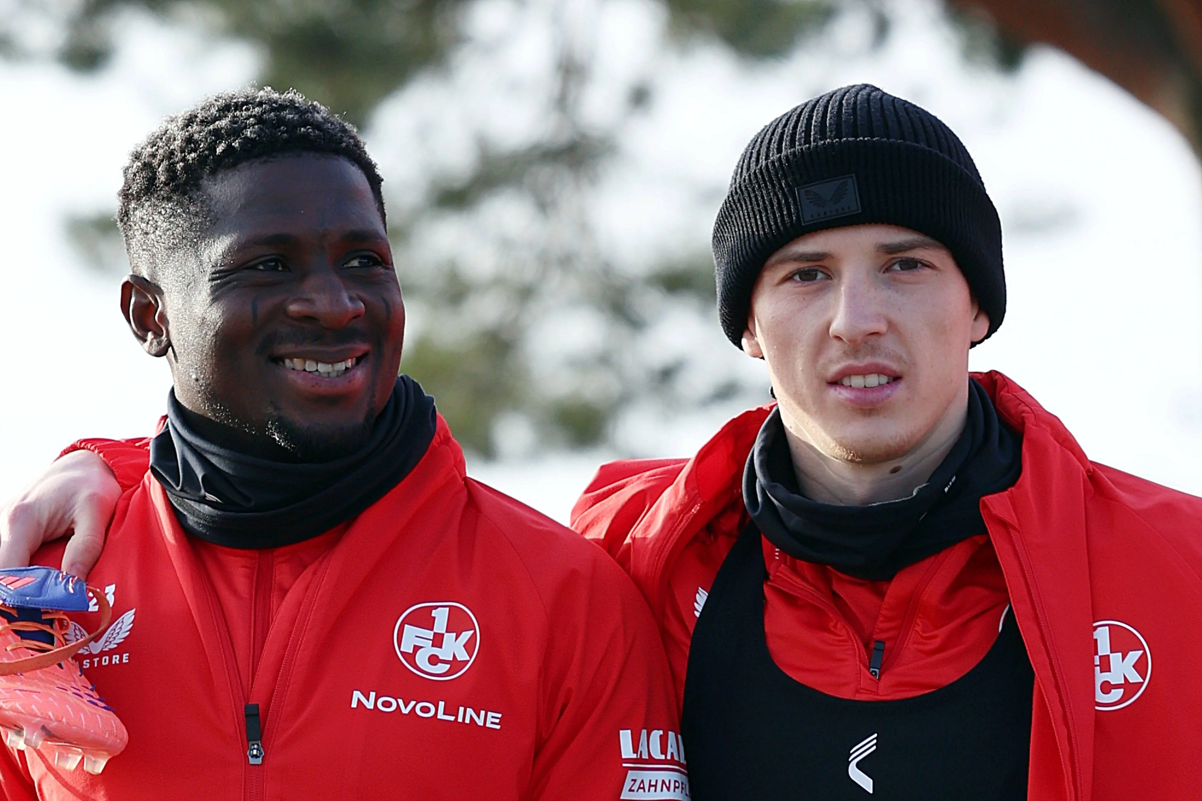 Afeez Aremu and Tobias Raschl