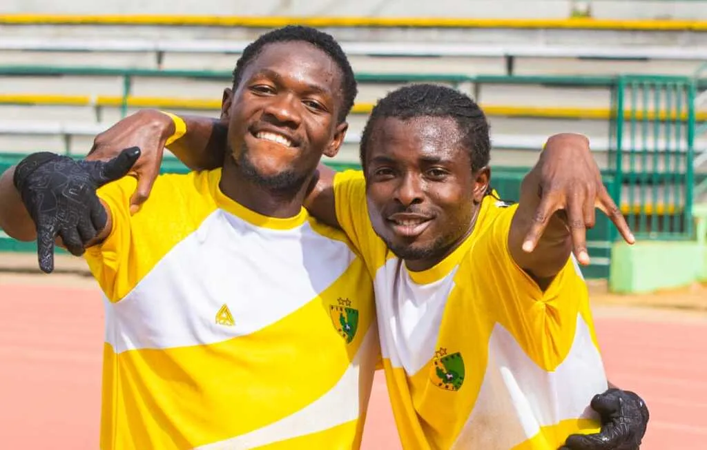 Silas and Hilary celebrate