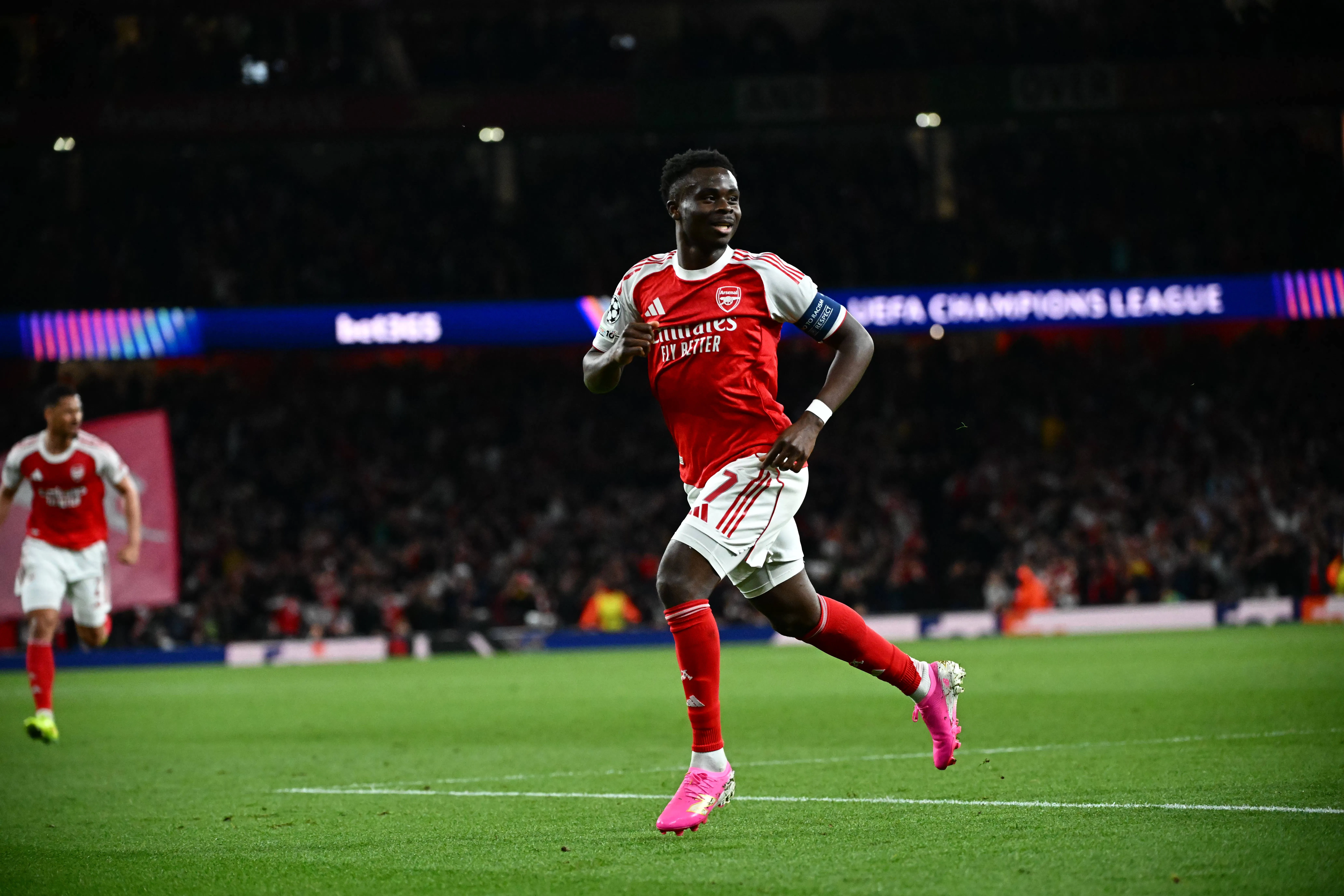 Out of form Super Eagles striker celebrates Arsenal&rsquo;s UCL win vs Atletico