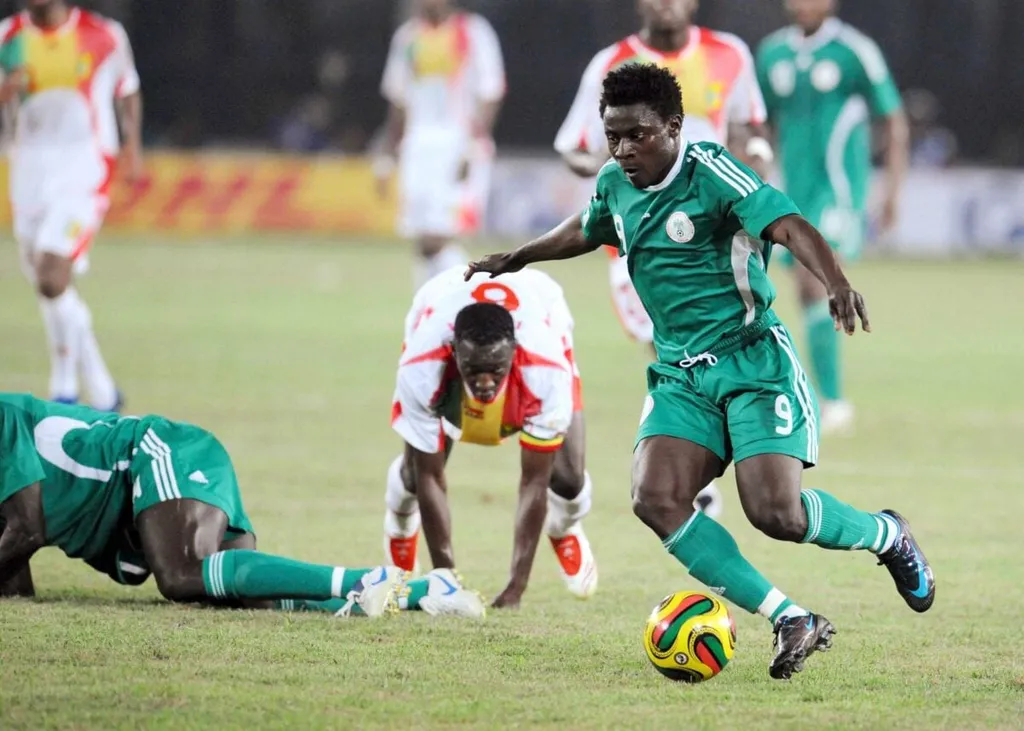 Nigeria's all-time highest goal scorer: Obafemi Martins 