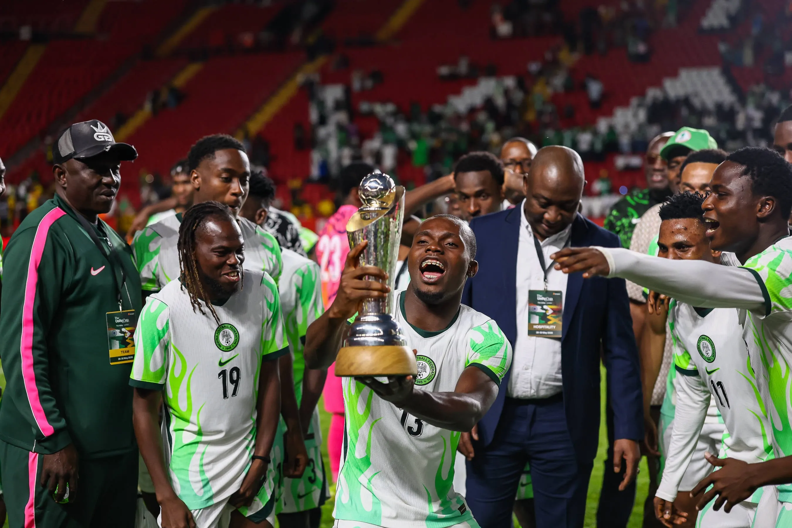 Super Eagles at the Unity Cup 