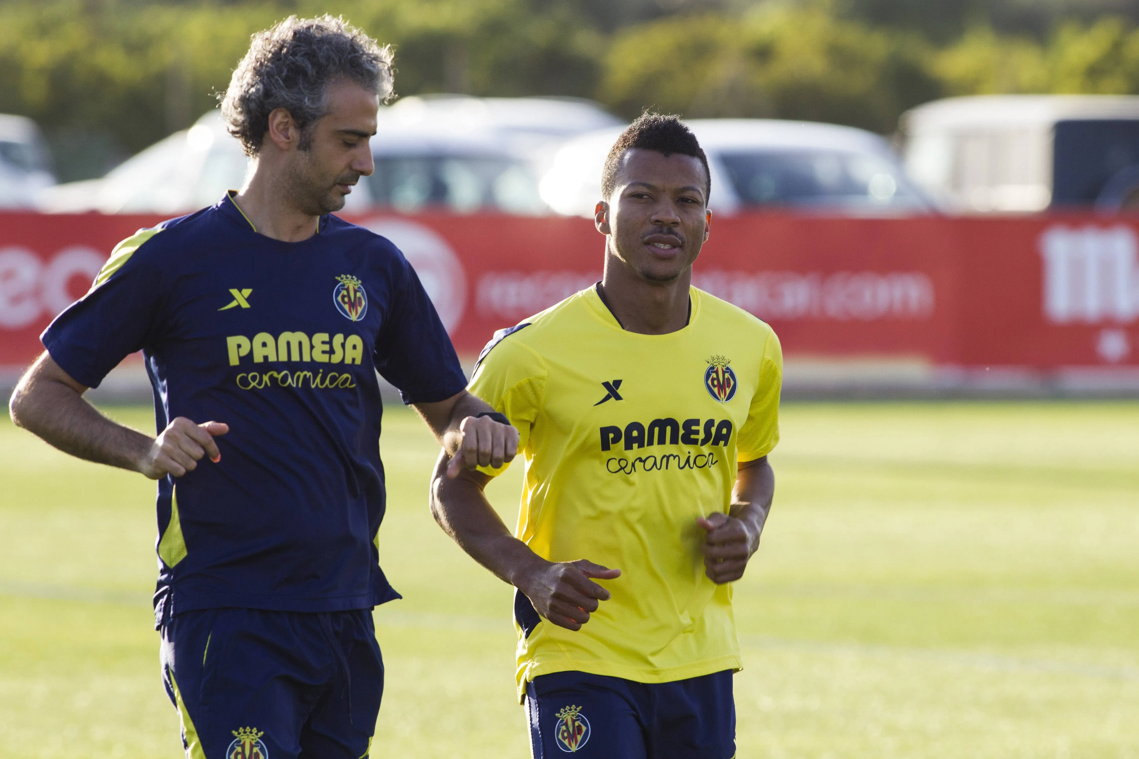 Ikechukwu Uche. Villarreal CF training session.