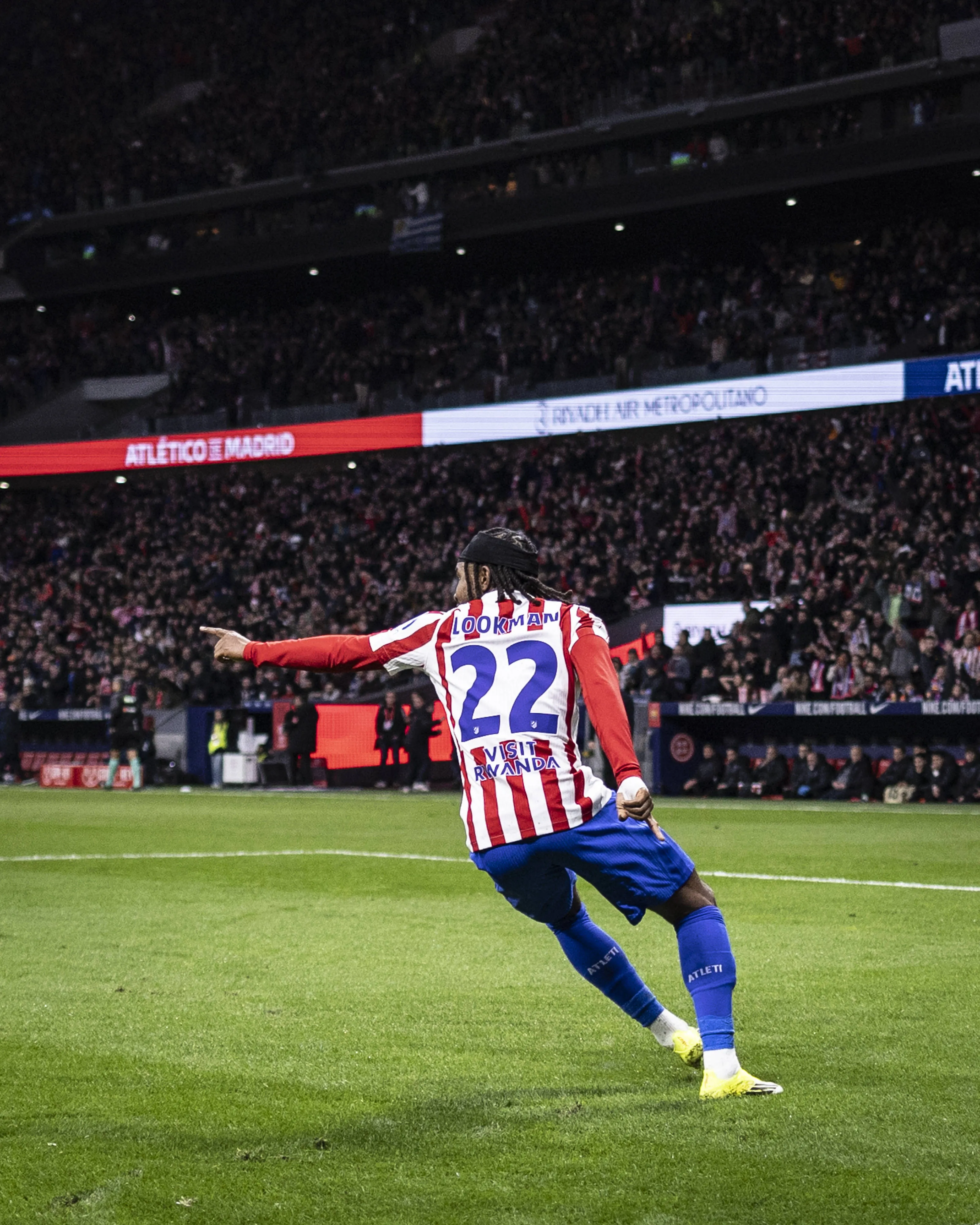 Ademola Lookman of Atl&eacute;tico Madrid