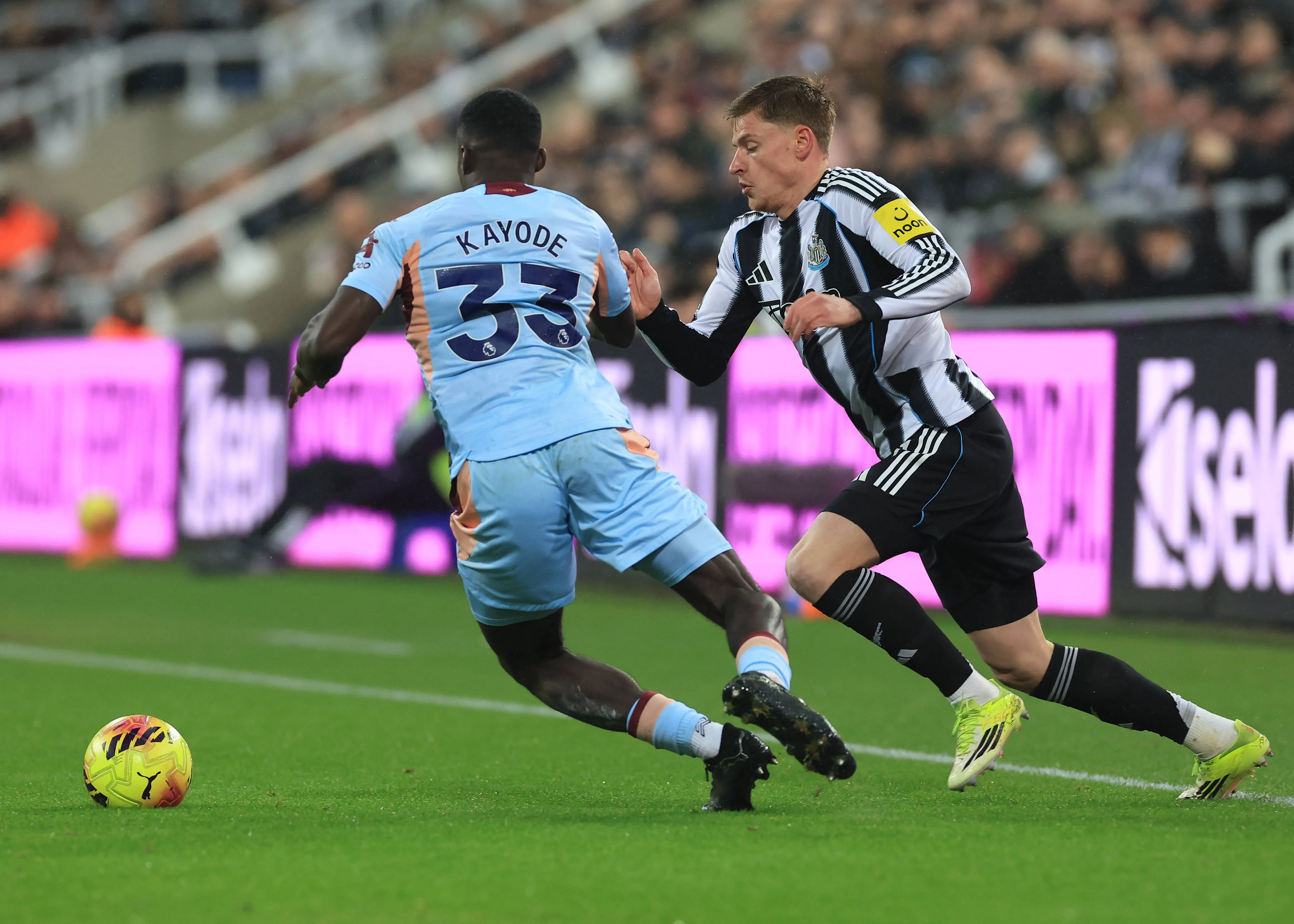 Brentford star Michael Kayode