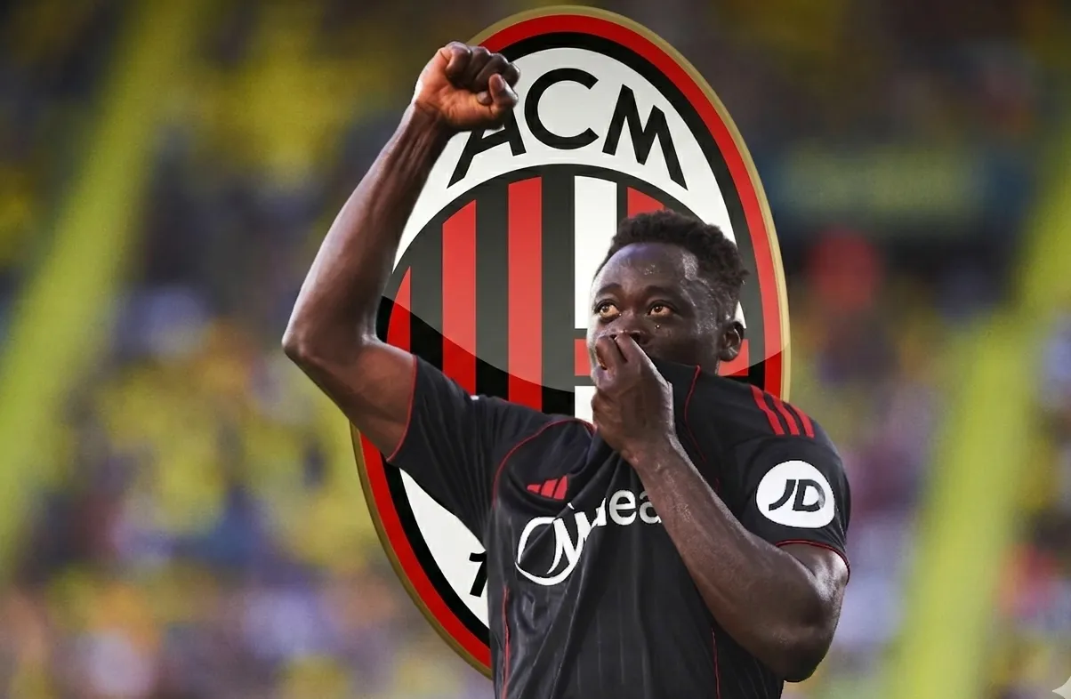 Milan may pursue Super Eagles striker Akor Adams in a Serie A transfer bid