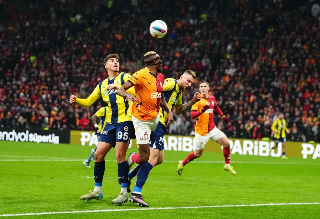 Victor Osimhen at the centre of controversy in the intercontinental derby