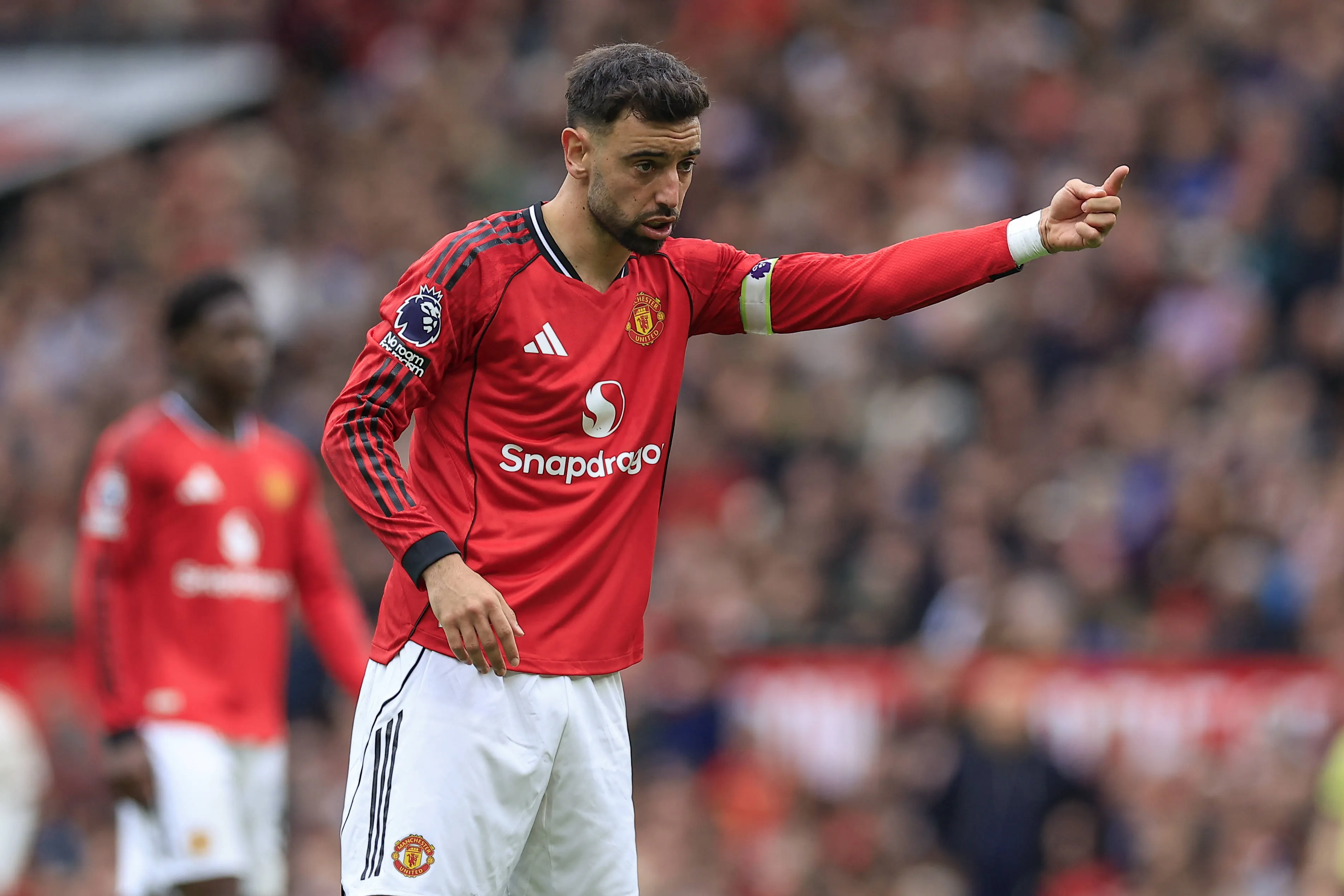 Manchester United star Bruno Fernandes 