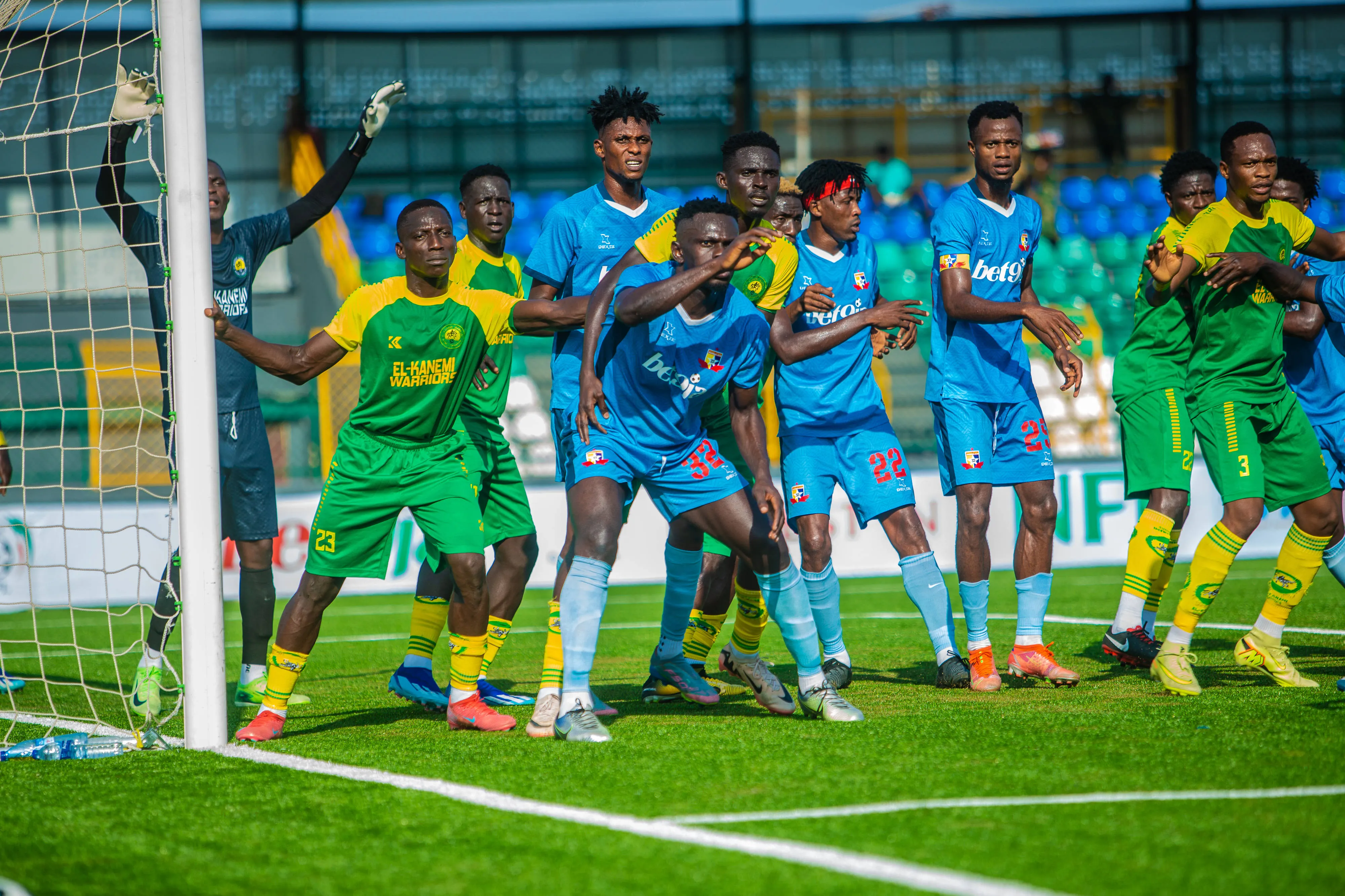 El-Kanemi Warriors vs Remo Stars. Photo by IMAGO 