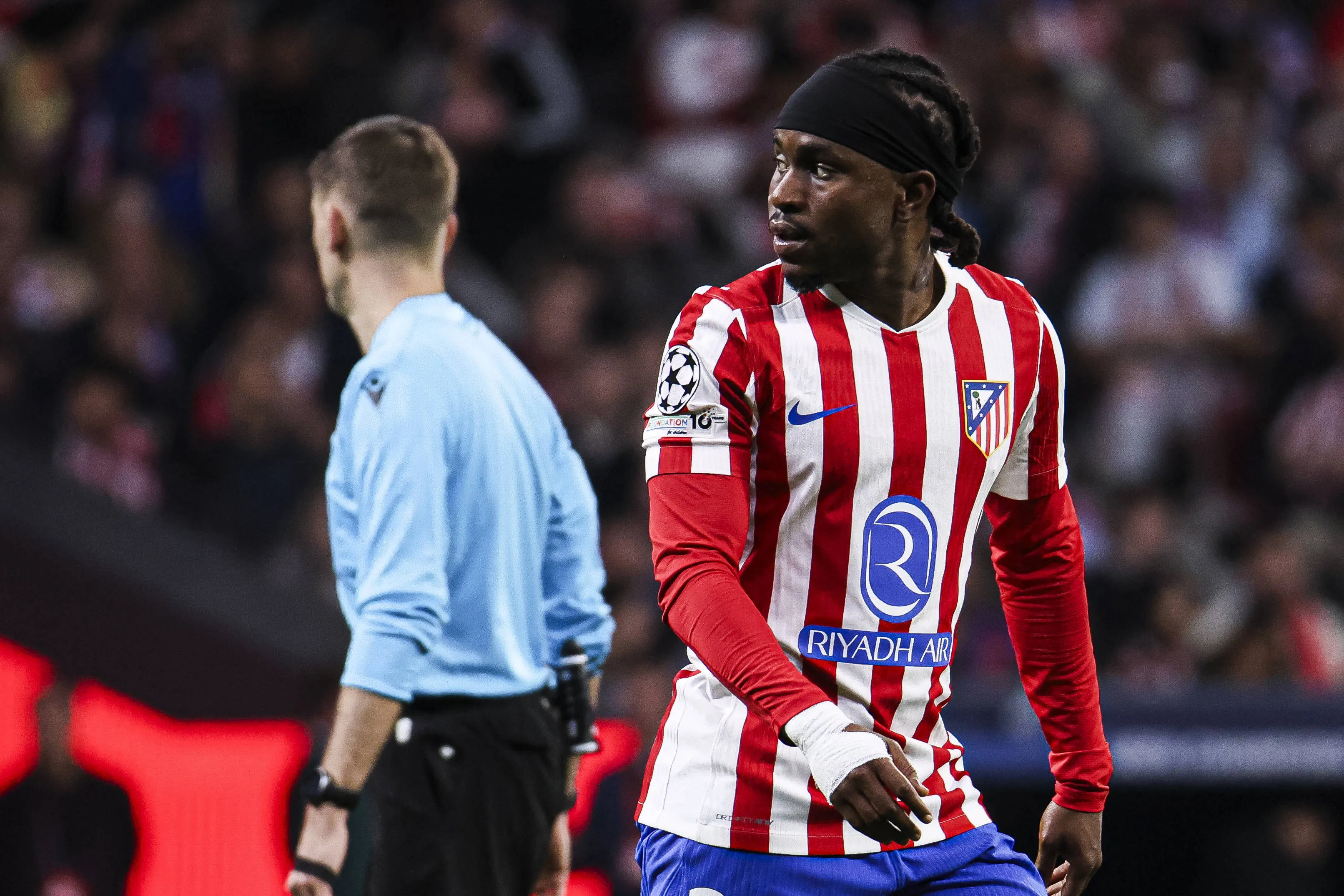 Atl&eacute;tico Madrid forward Ademola Lookman 