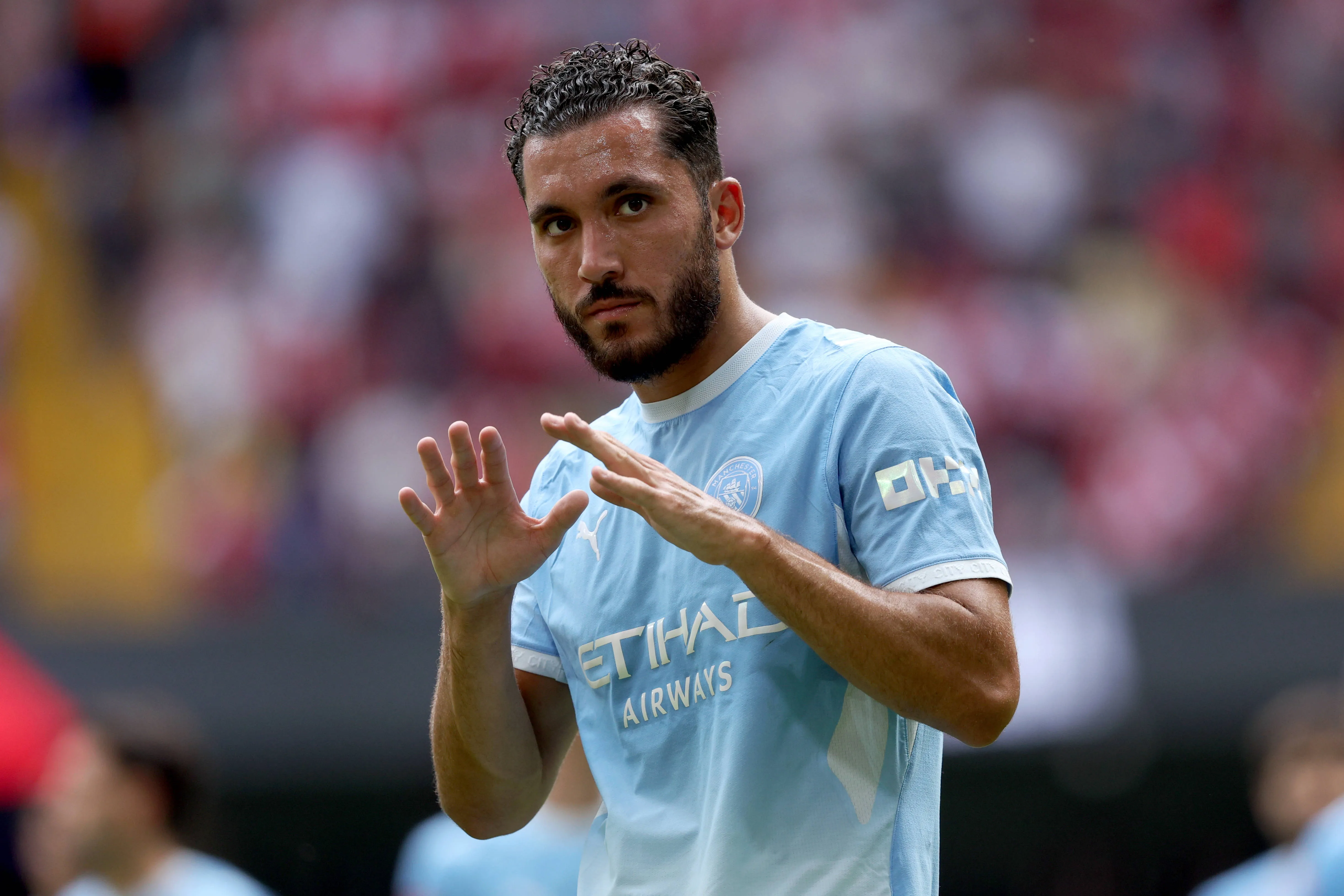 Rayan Cherki of Manchester City.