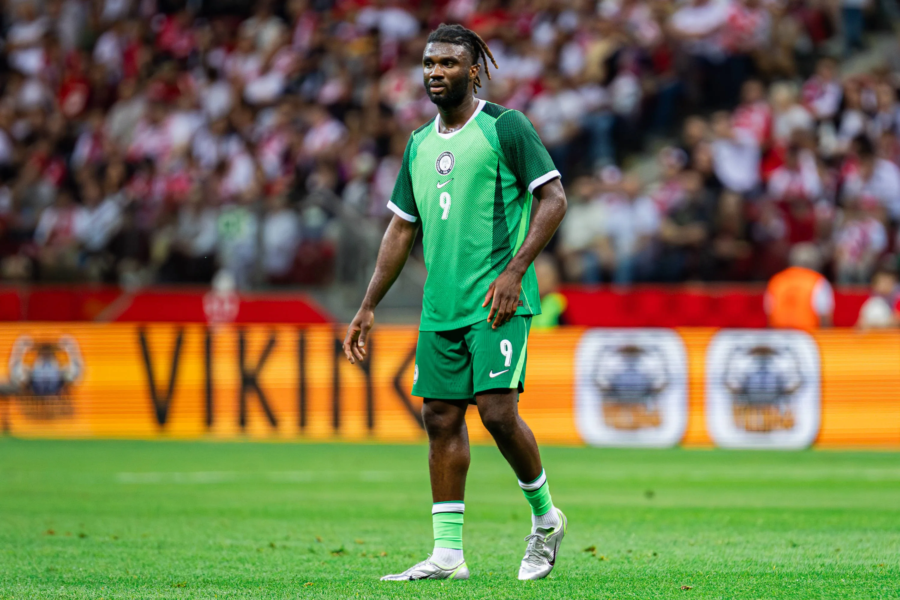 Terem Moffi for Super Eagles.