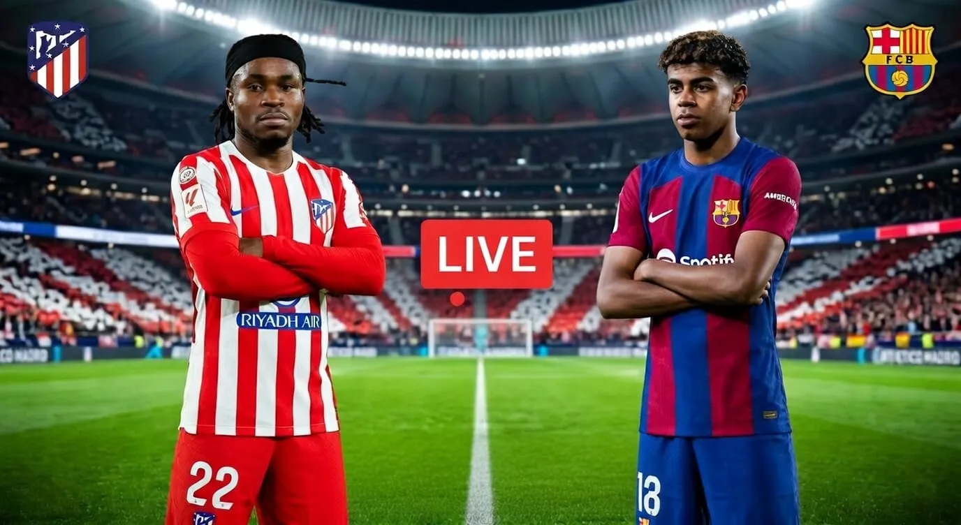 LIVE: Atletico Madrid vs Barcelona &ndash; Score updates, play-by-play as Lookman faces Yamal