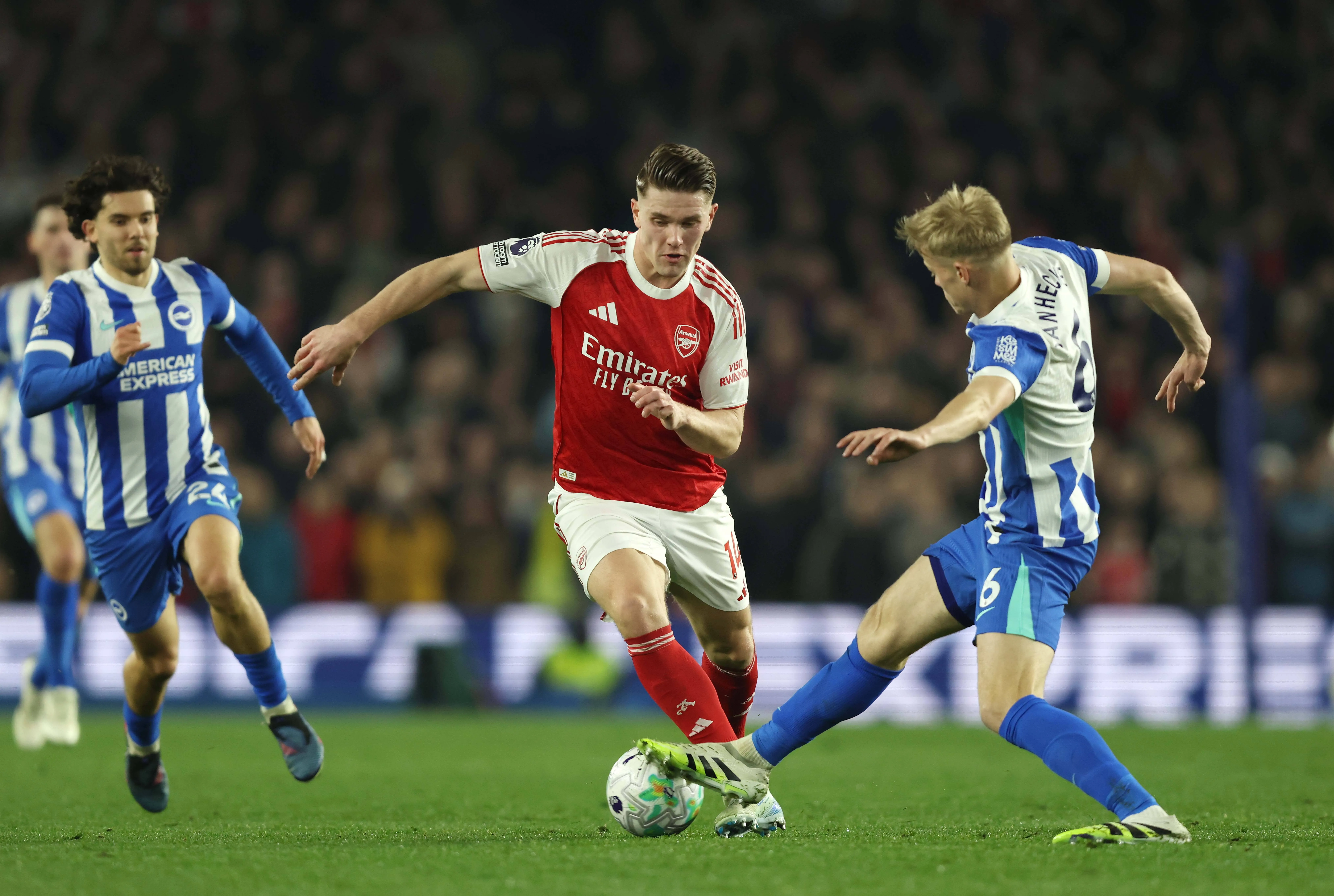Brighton vs Arsenal in PL 2025/26 season.