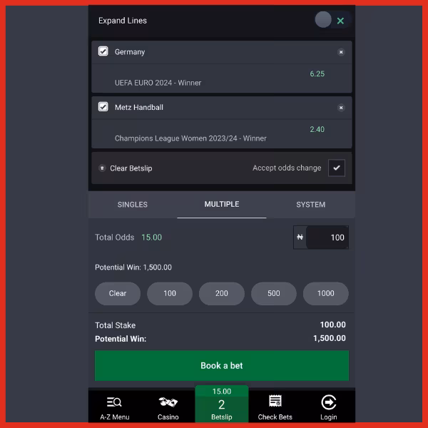 New Bet9ja mobile