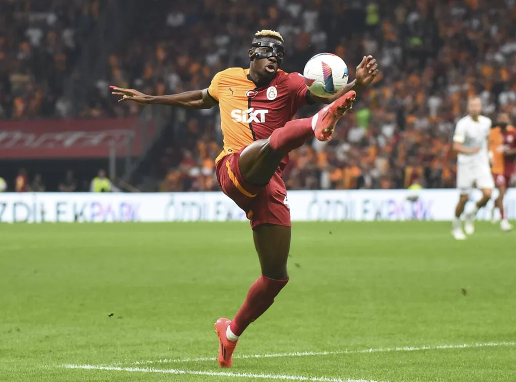 Shocker as Osimhen's signature mask banned in Turkey