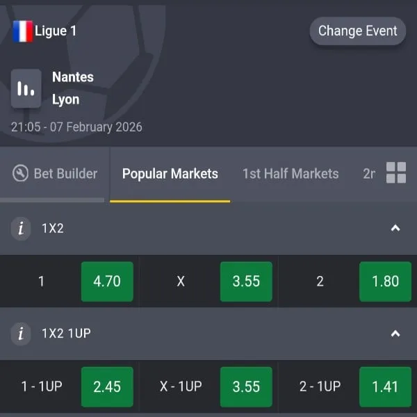 Bet of the day: 07/02/2026