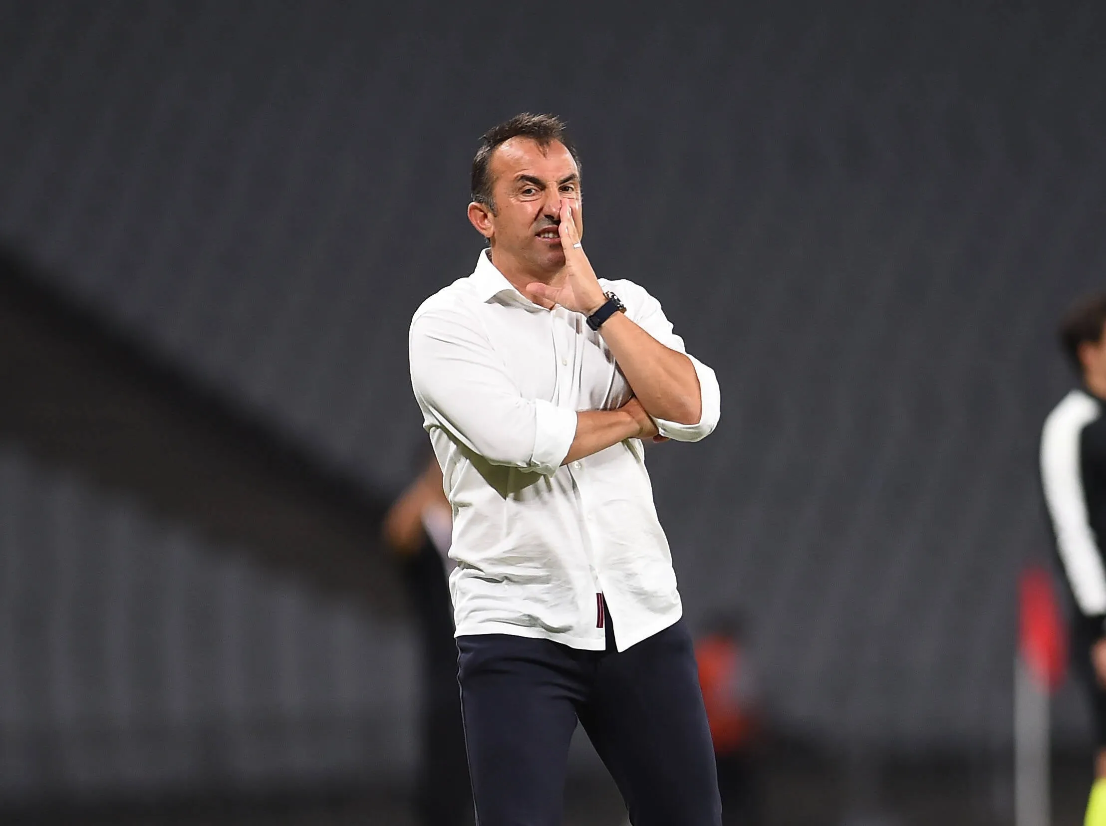 Coach Recep Ucar at Umraniyespor