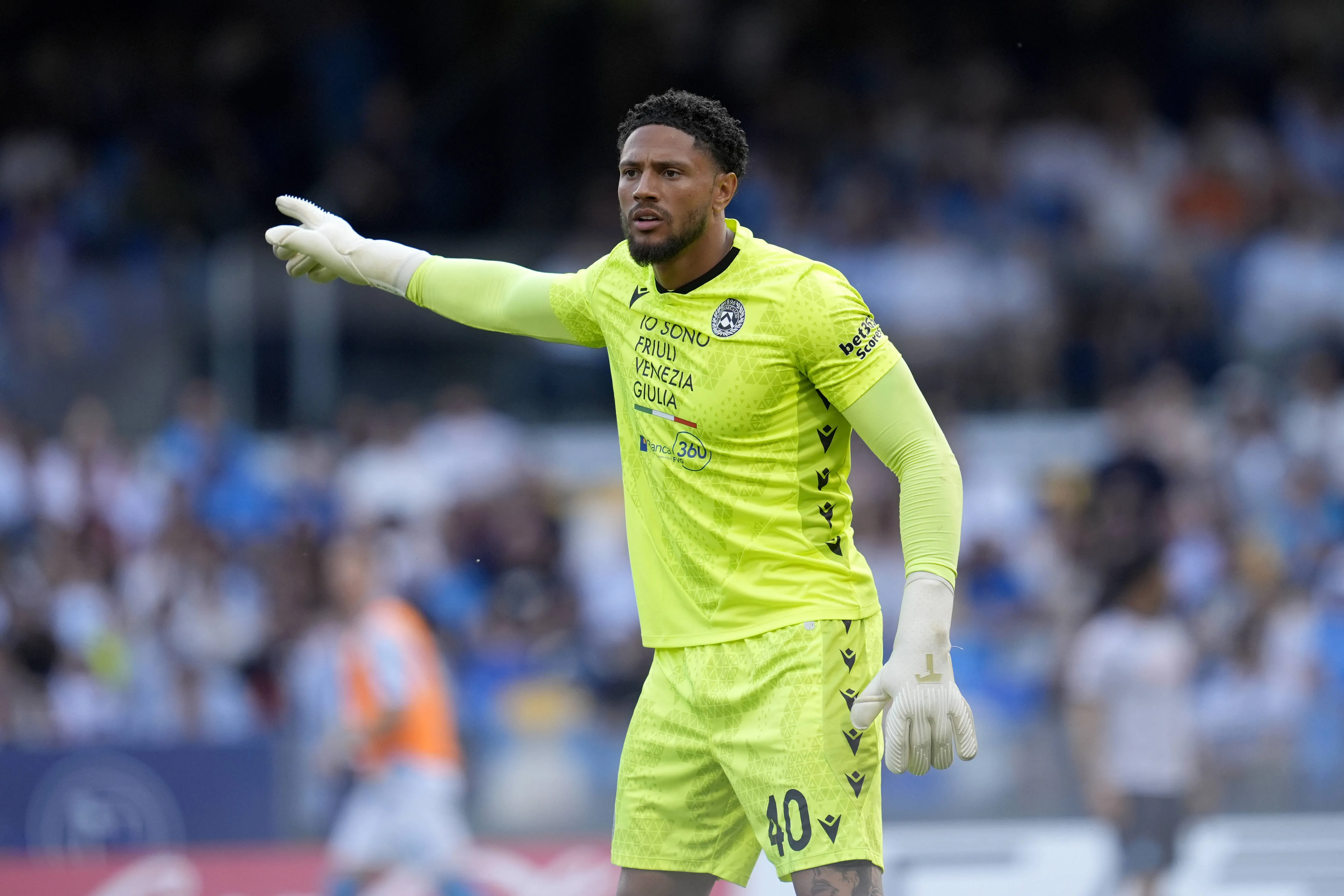 Udinese and Super Eagles goalkeeper Maduka Okoye