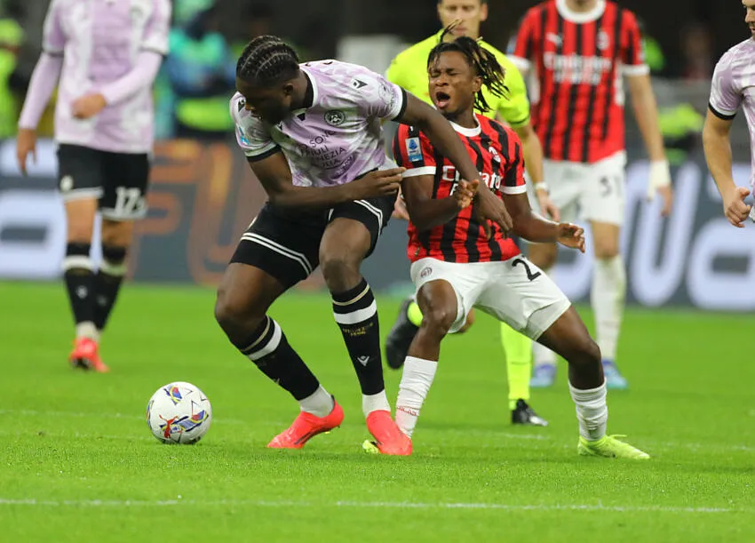 Chukwueze: Milan bench Udinese MOTM for Champions League clash