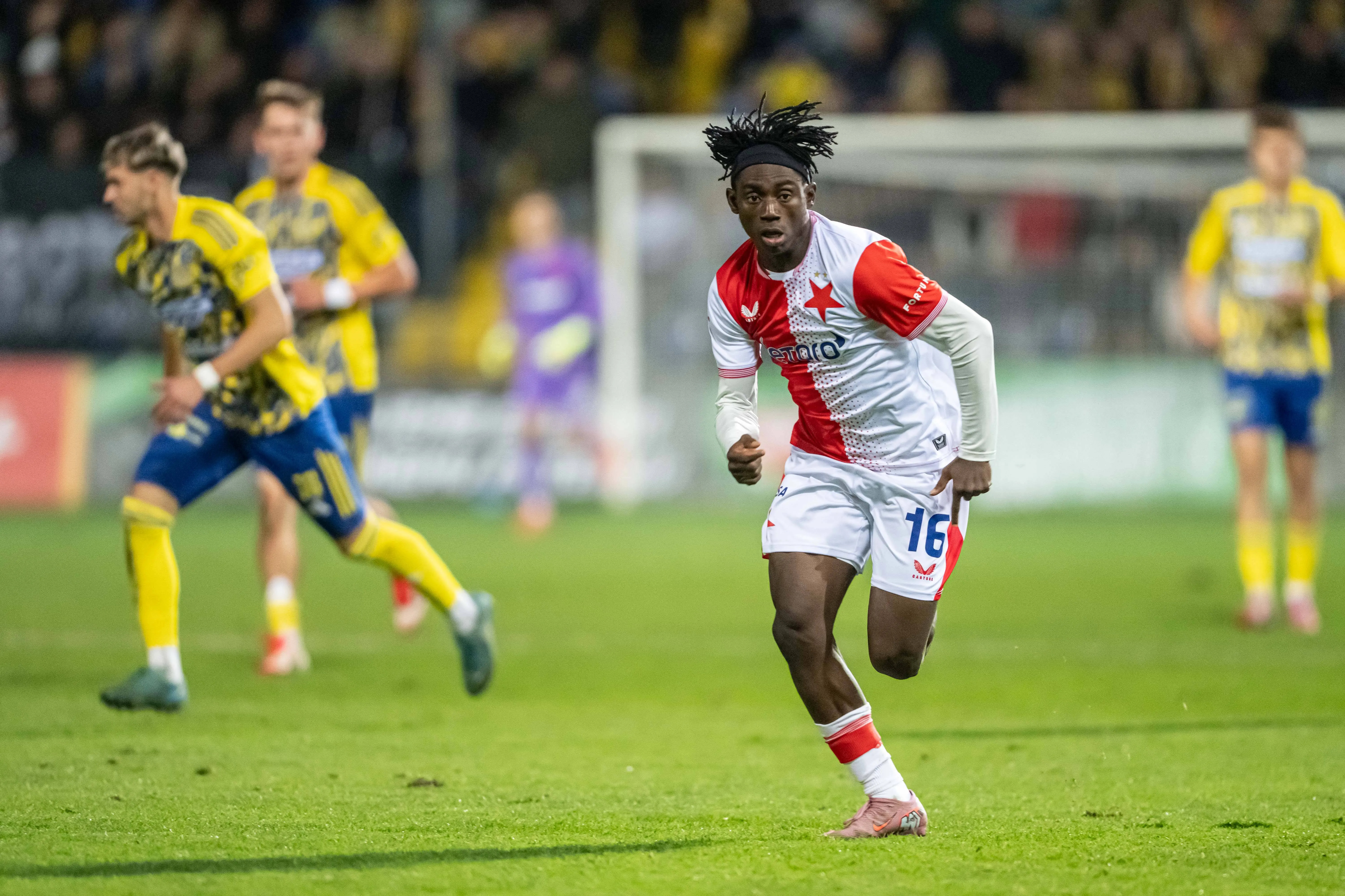 Nigeria and Slavia Prague midfielder David Moses 