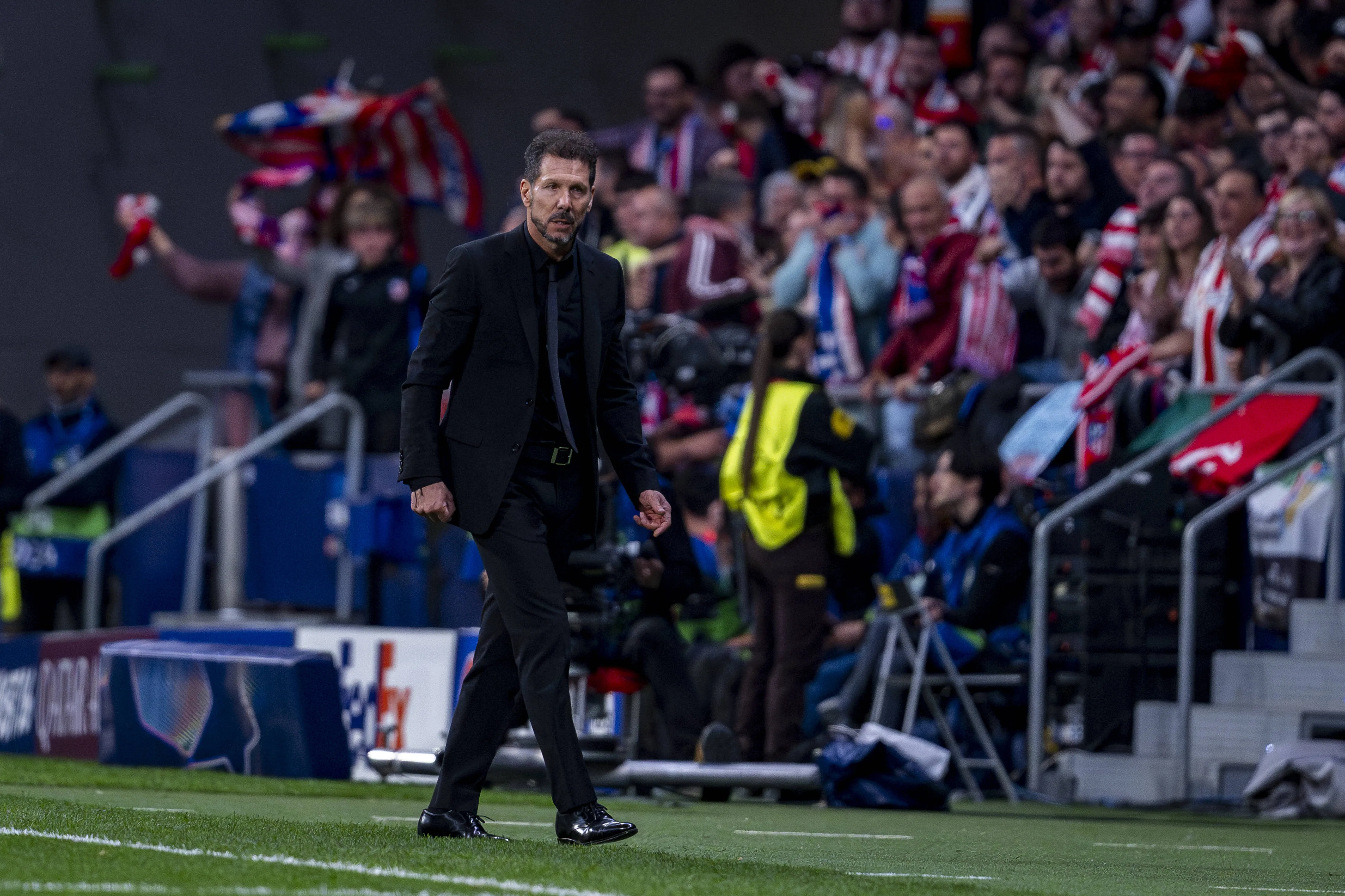 Diego Pablo Simeone, head coach of Atletico  Madrid