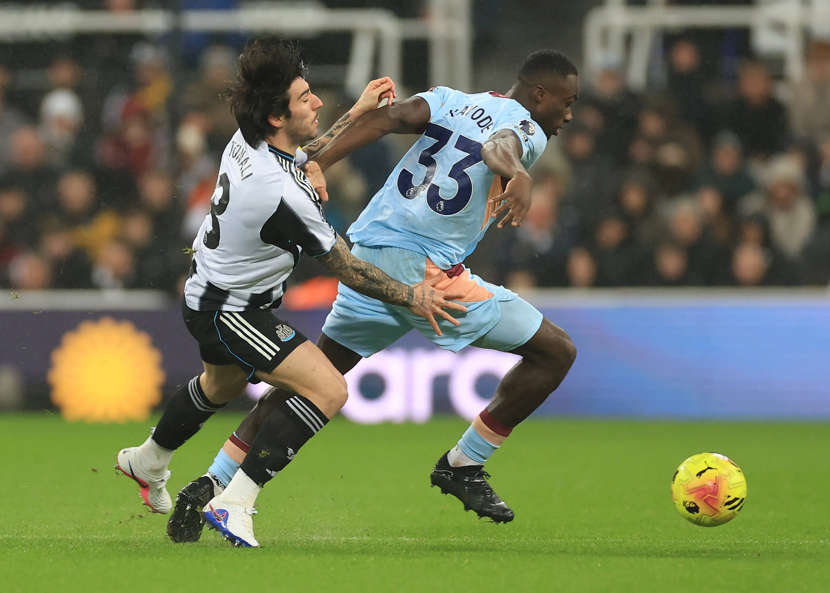 Brentford star Michael Kayode