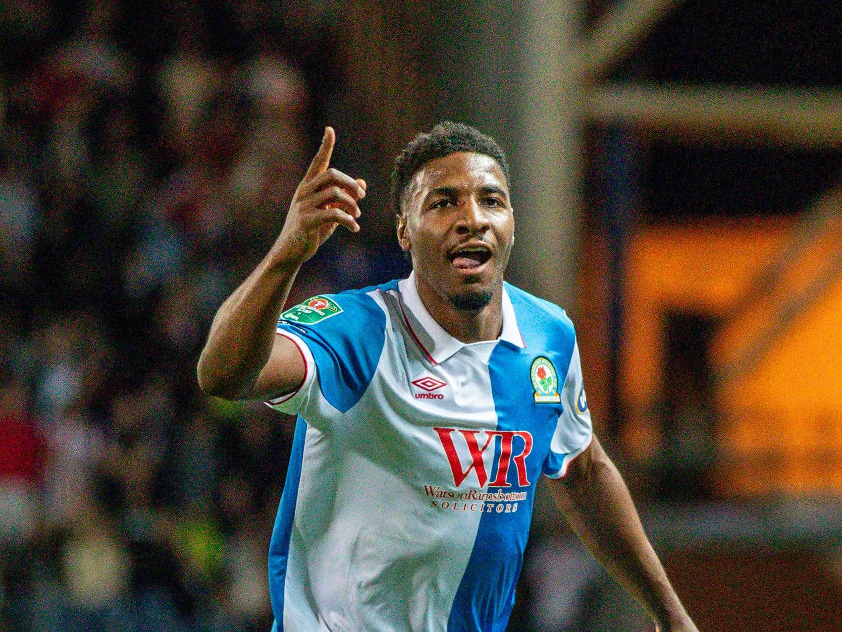 Blackburn Rovers star Dapo Afolayan. 