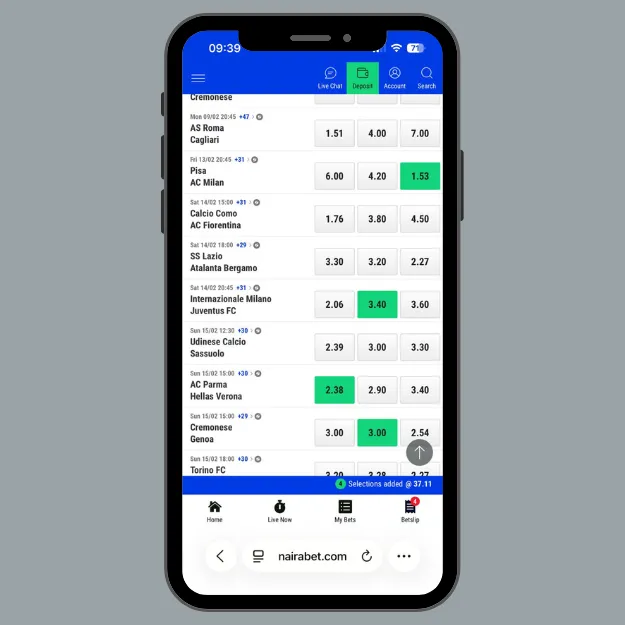 Nirabet registration bet place