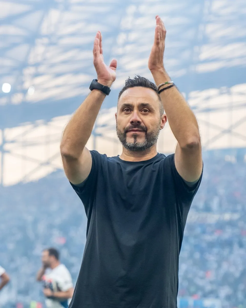 Roberto De Zerbi at Marseille