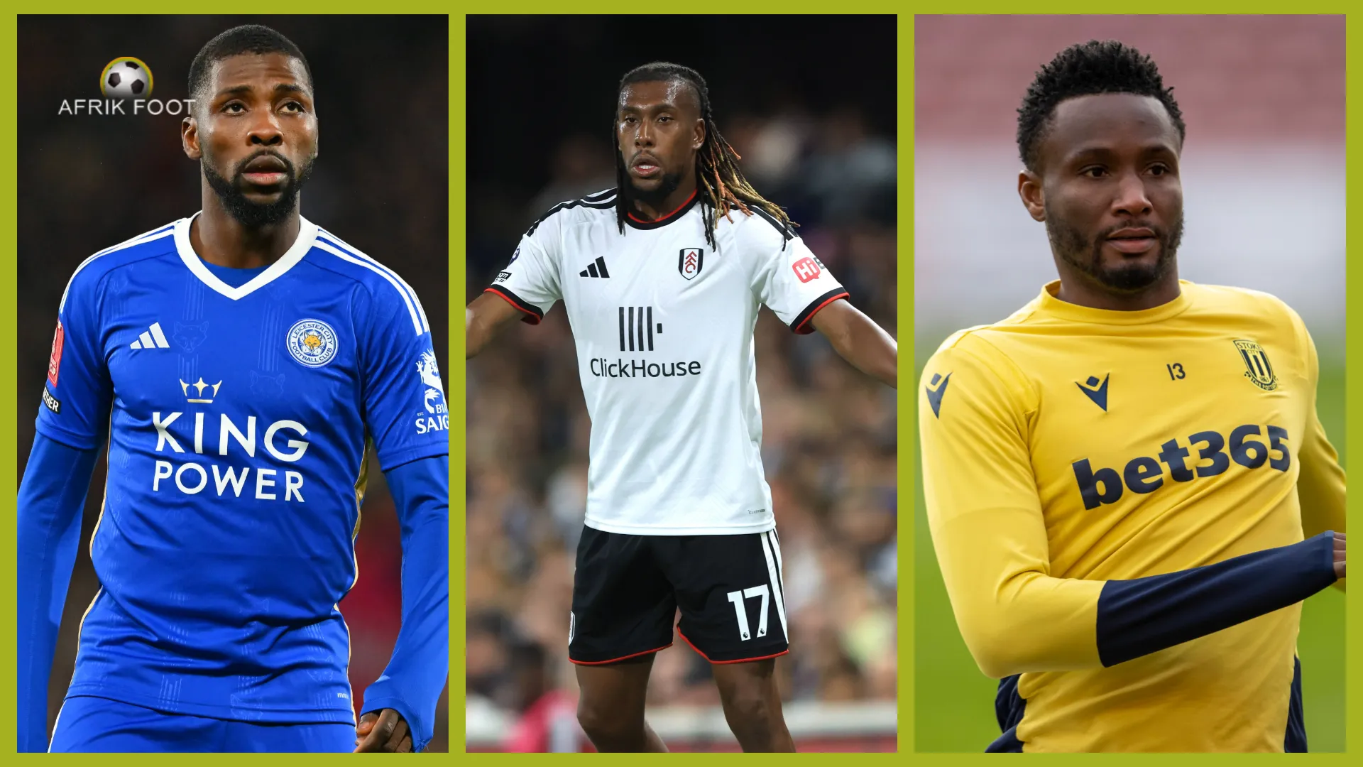 Iwobi, Iheanacho in; Victor Moses, Mikel out &ndash; Ranking Nigeria&rsquo;s top 5 creative EPL players