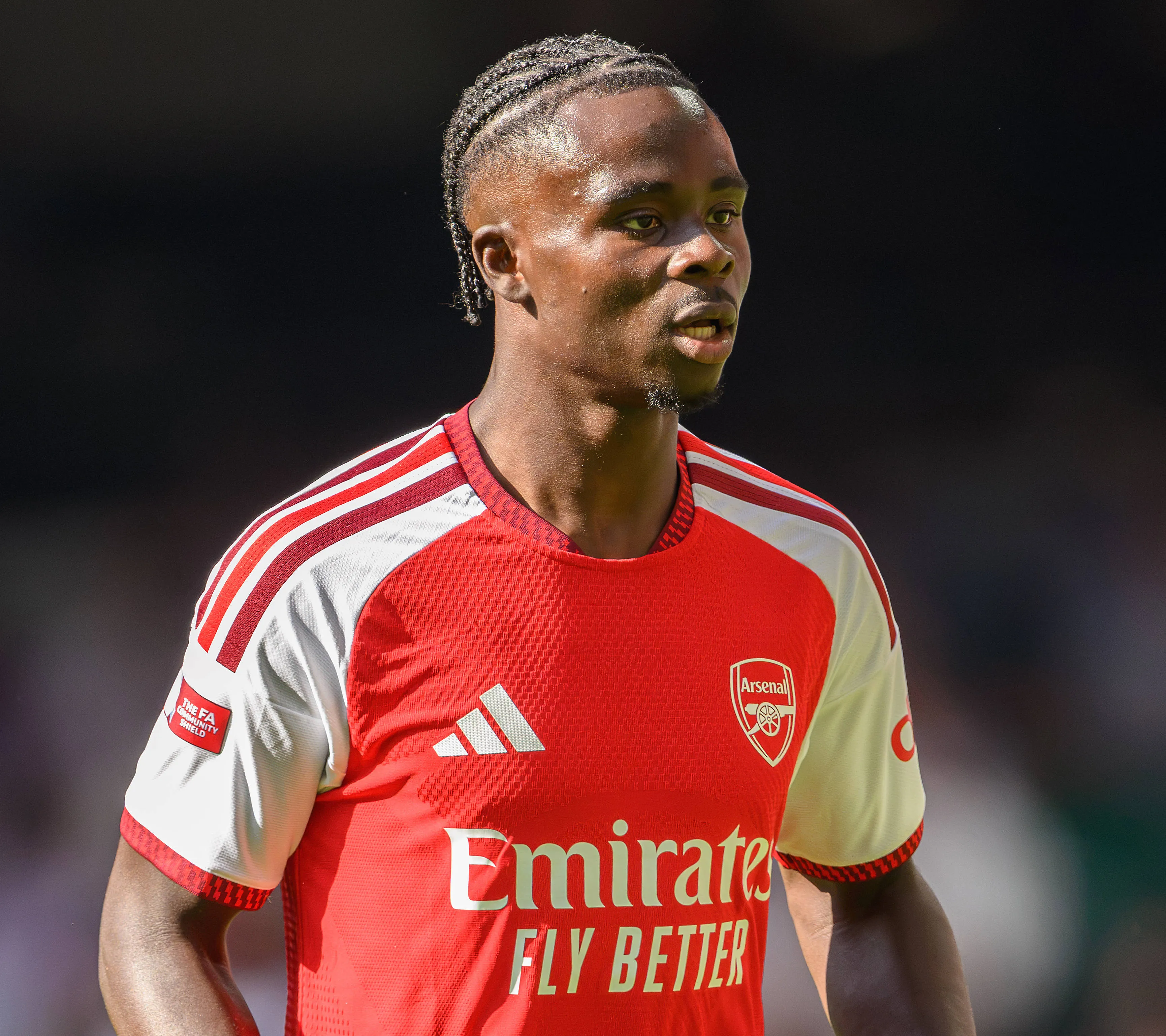 Bukayo Saka ready for Bayern Munich vs Arsenal 