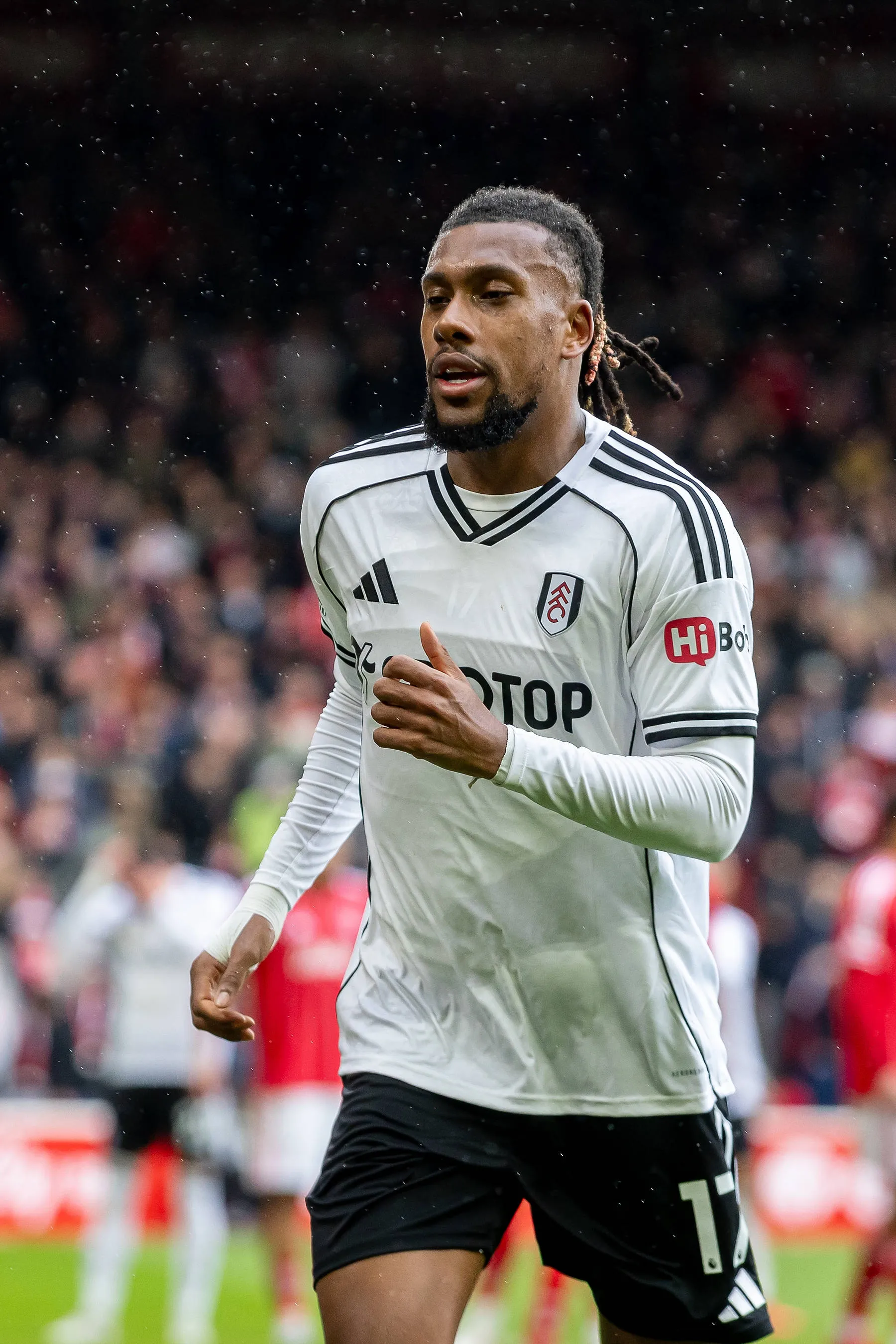 Nigeria and Fulham midfielder Alex Iwobi 17