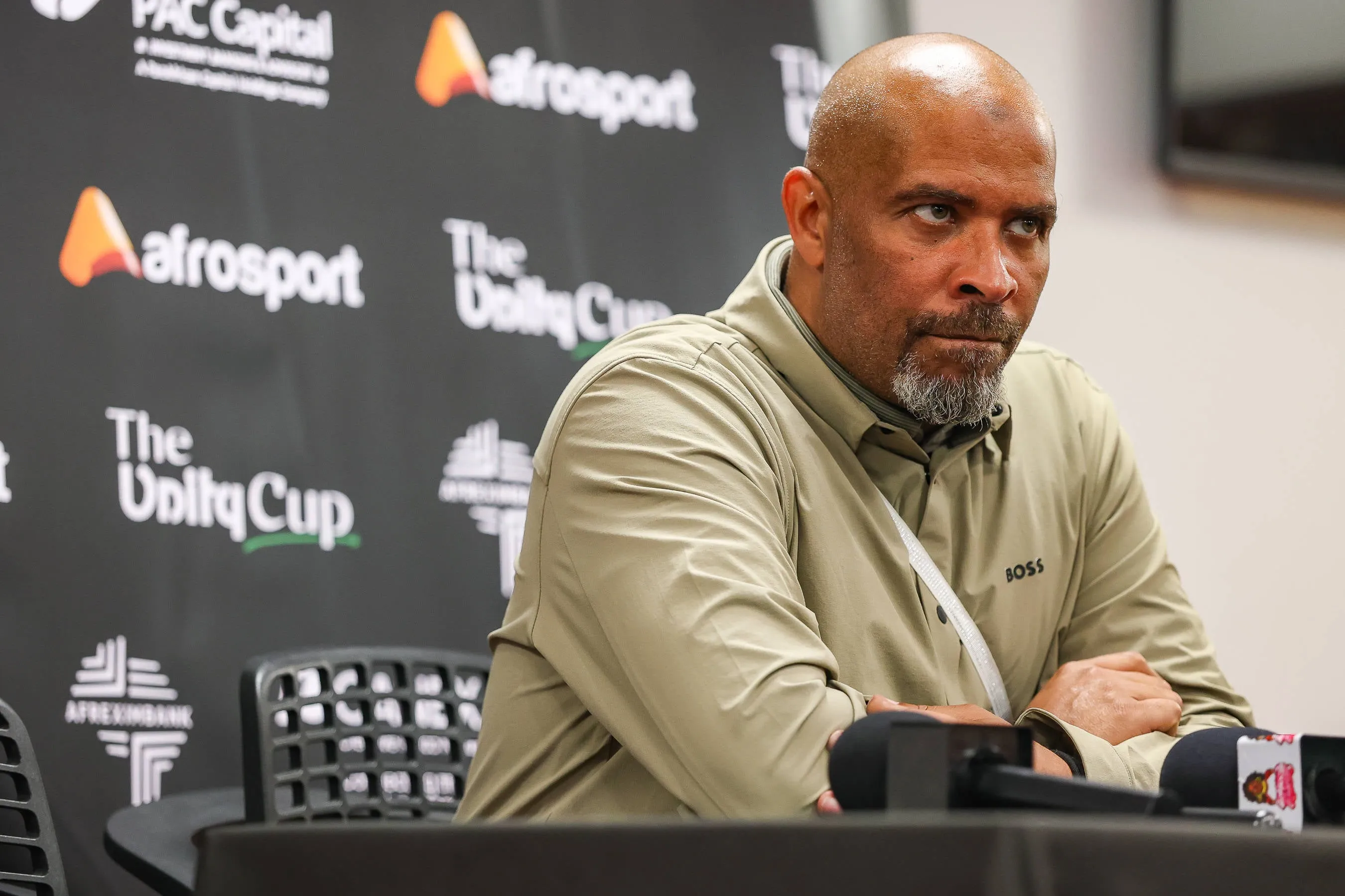 Nigeria head coach Eric Chelle