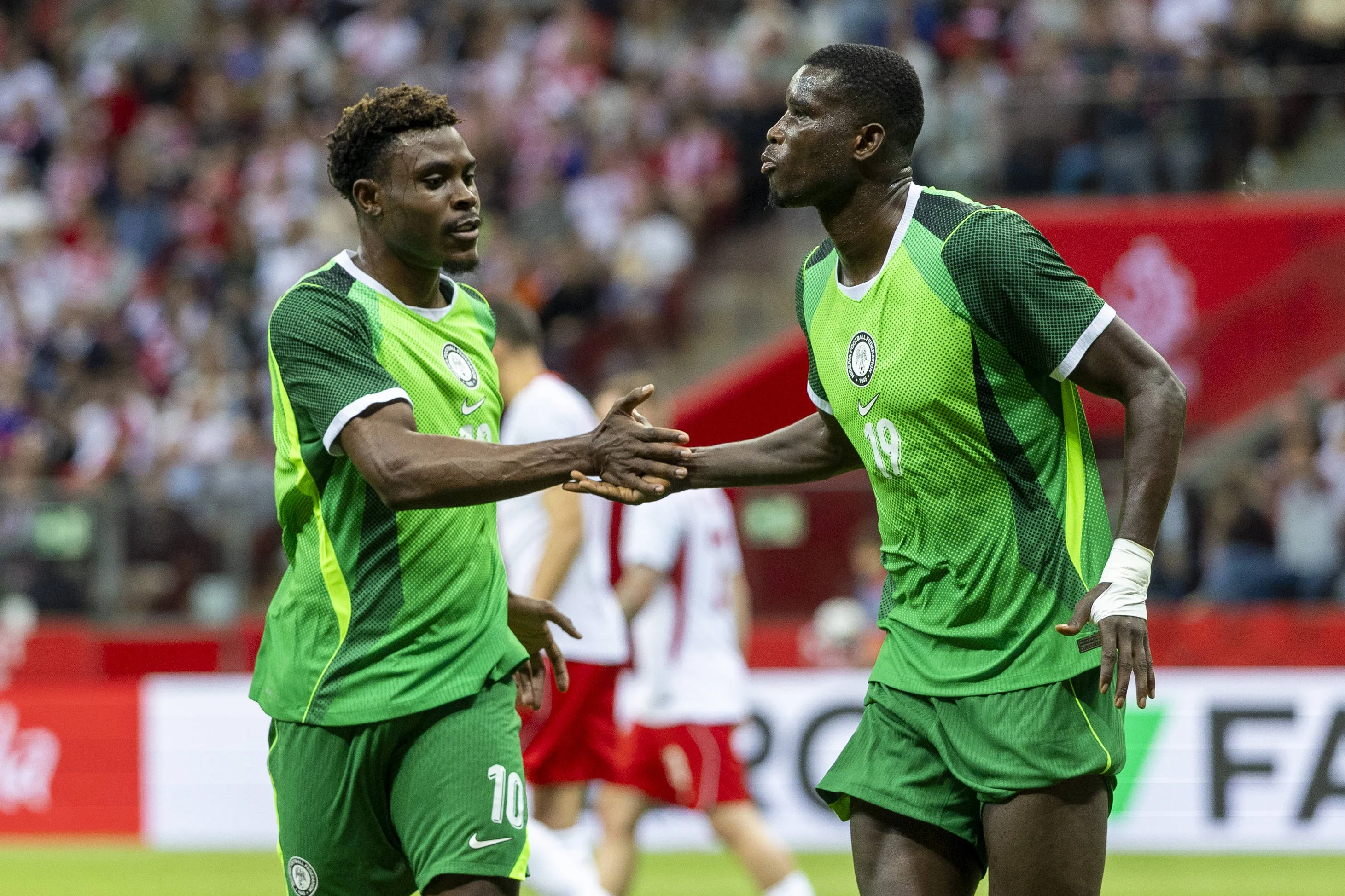 Paul Onuachu and Fisayo Dele-Bashiru