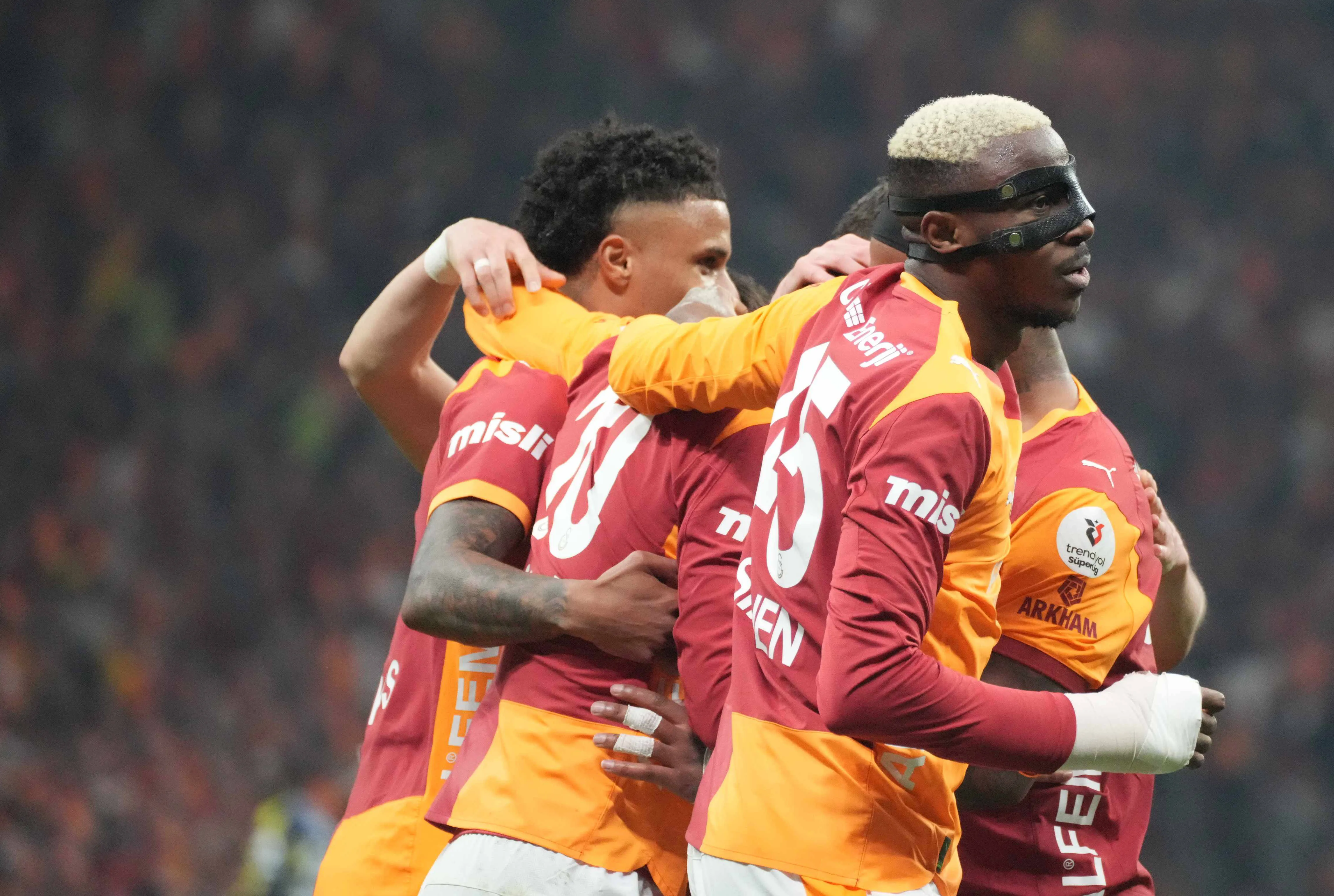 Galatasaray striker Victor Osimhen 