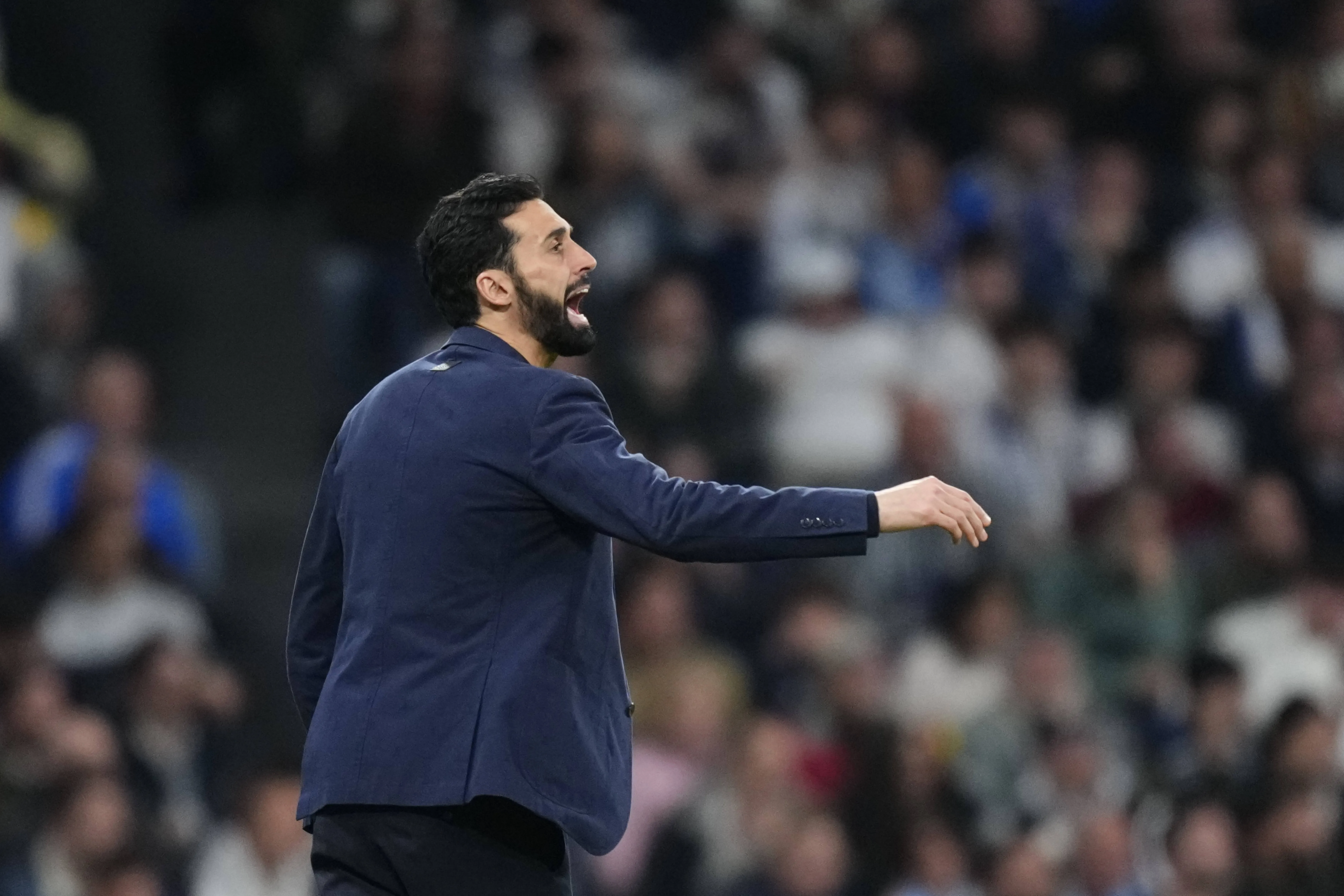 Alvaro Arbeloa head coach of Real Madrid