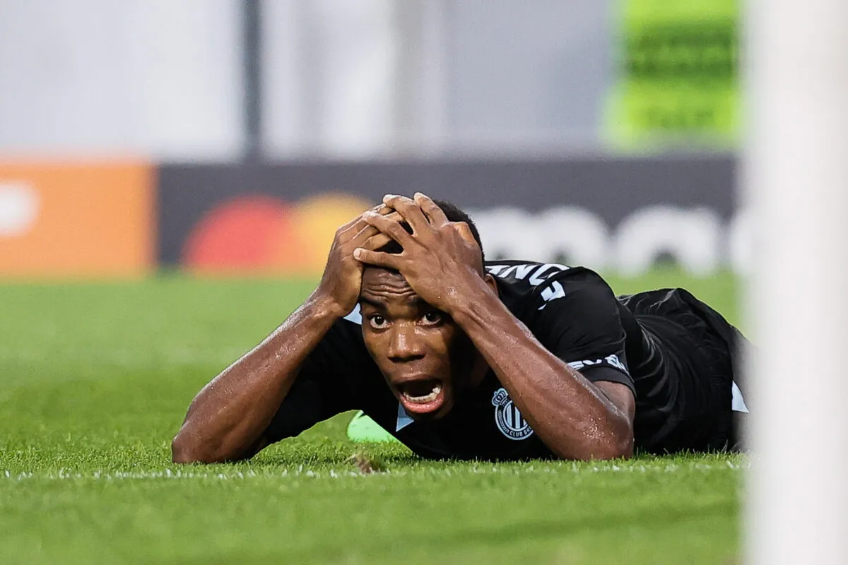 Onyedika: Club Brugge suffer Europa Conference League exit without suspended midfielder