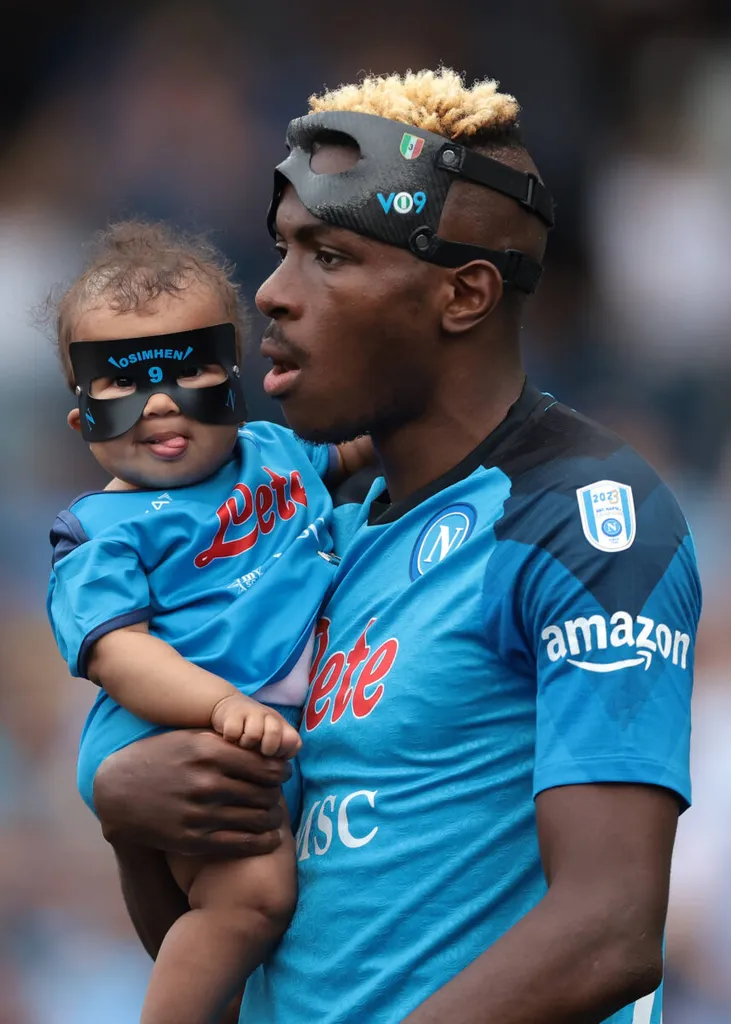 Victor Osimhen, Hailey True- Photo by IMAGO