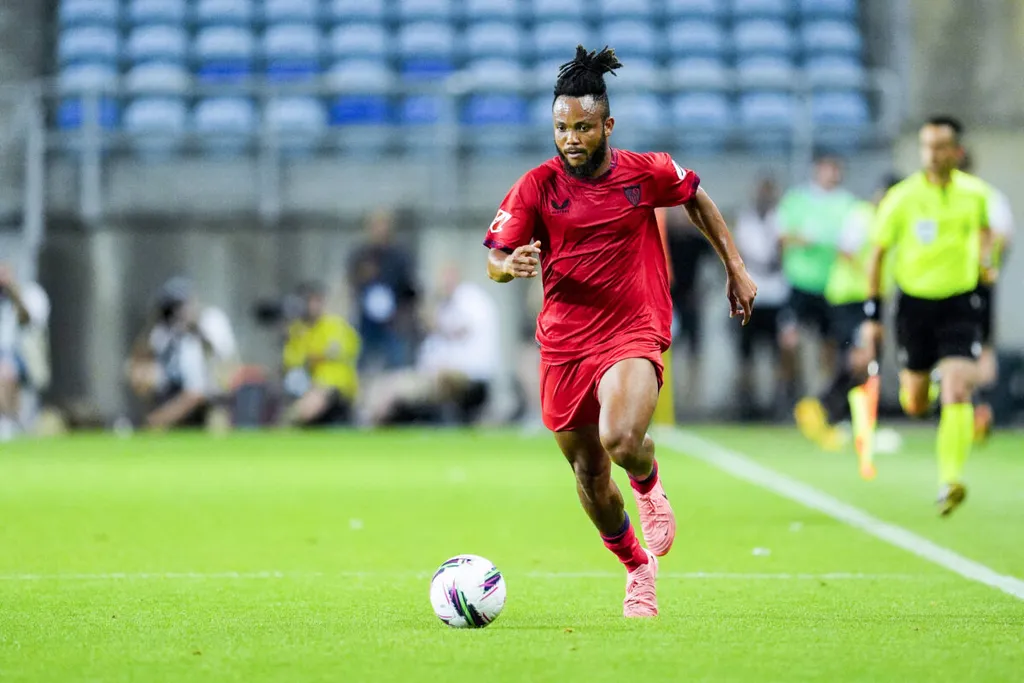 Chidera Ejuke outclasses Benzema in dynamic display, named MOTM as Sevilla beat Al-Ittihad