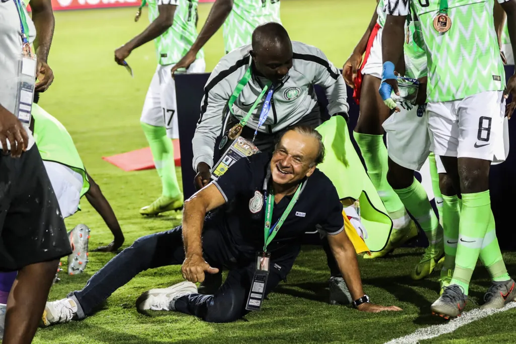 Former Super Eagles coach Gernot Rohr