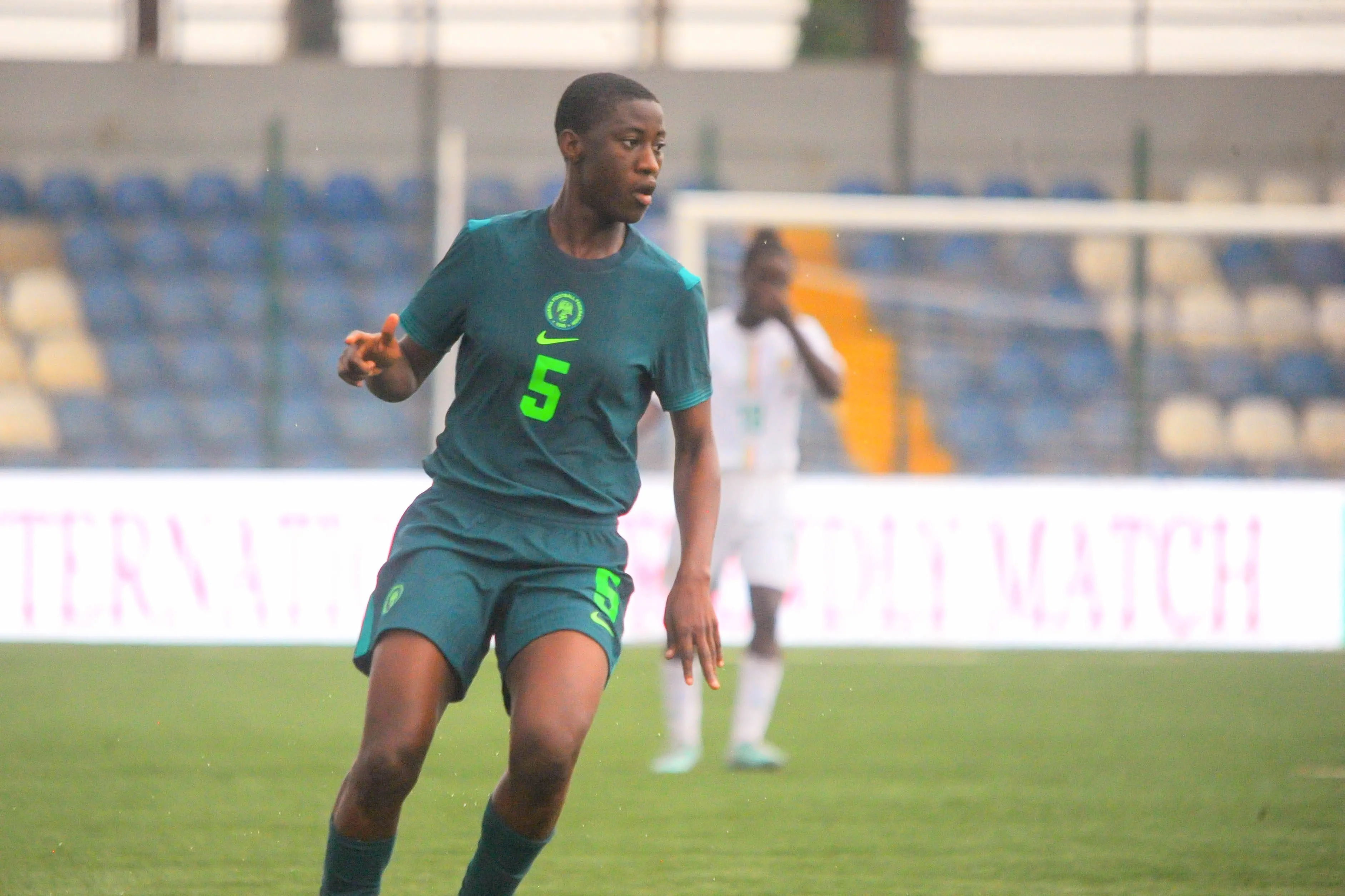 Oladipo Shukurat of, Nigeria Super Falcons. 
