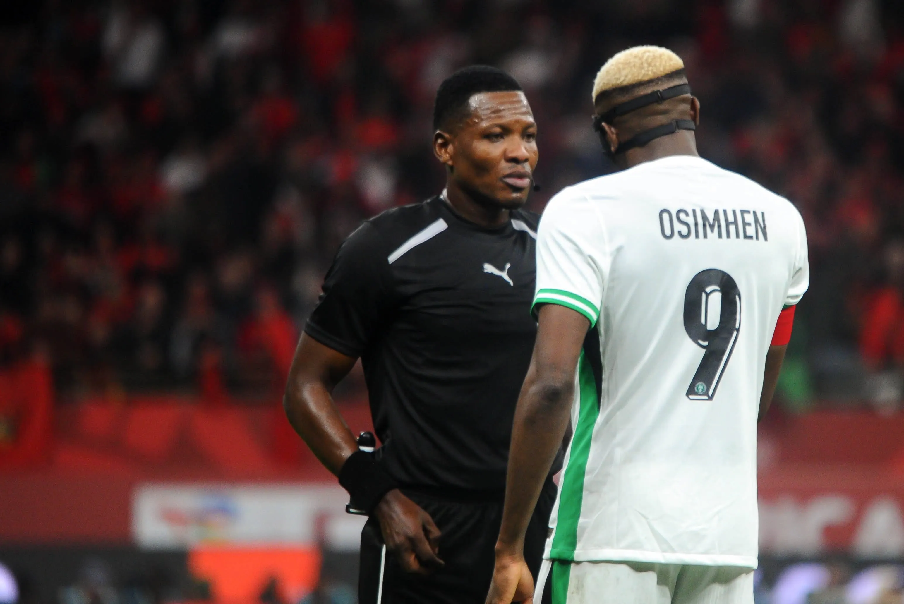 Super Eagles striker Victor Osimhen 