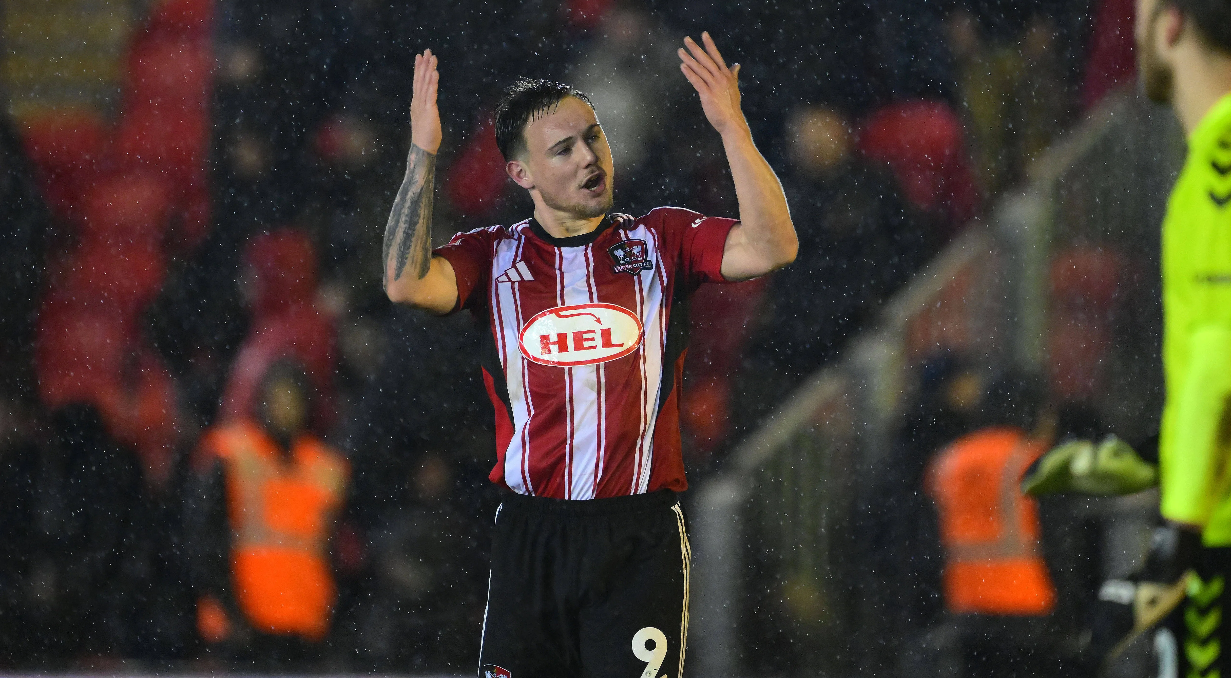 Jayden Wareham of Exeter City