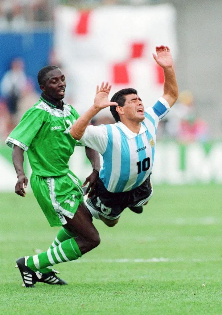 Nigeria's all-time highest goal scorer: Samson Siasia 