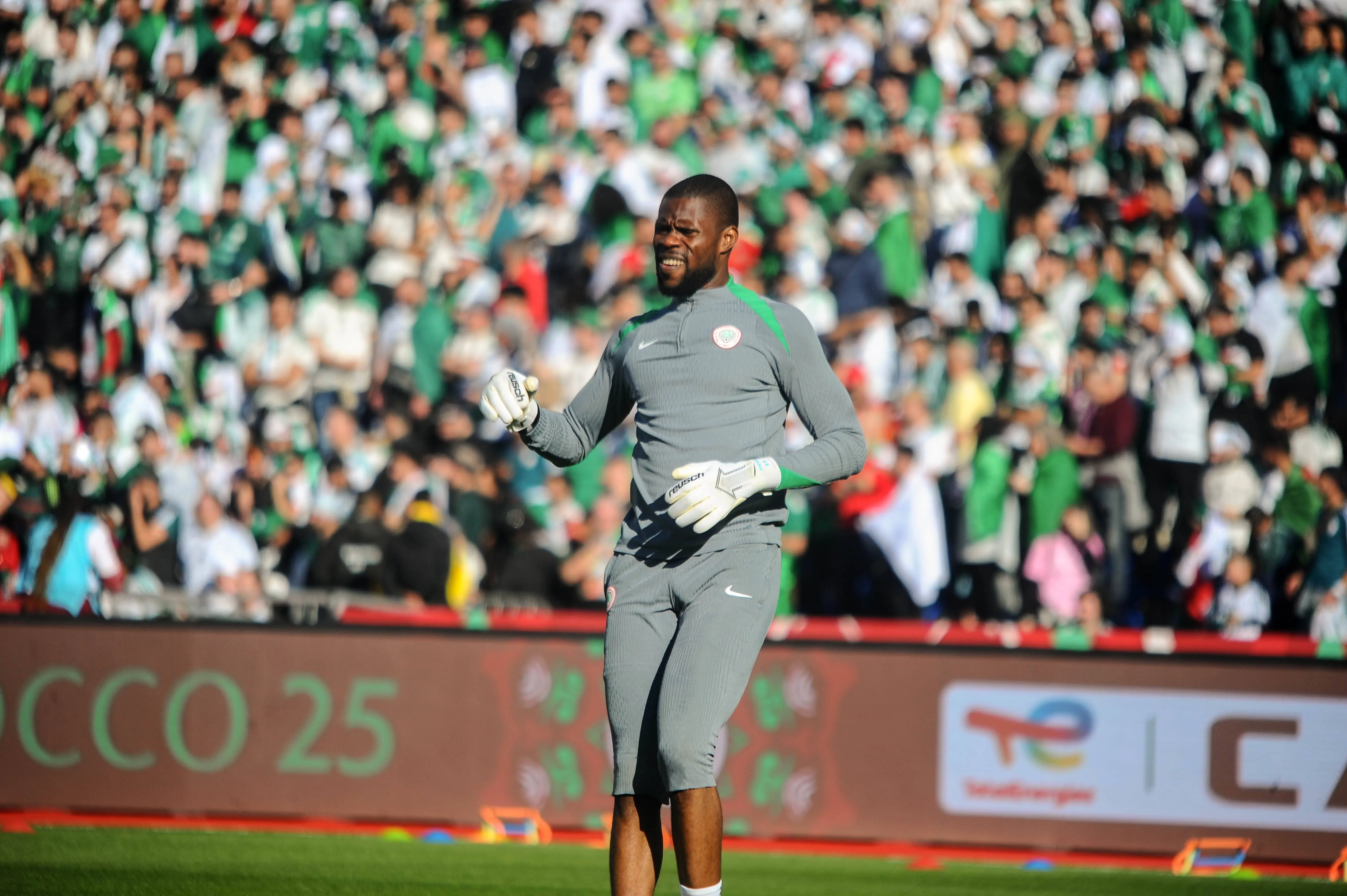Nigeria and Omonia goalkeeper Francis Uzoho